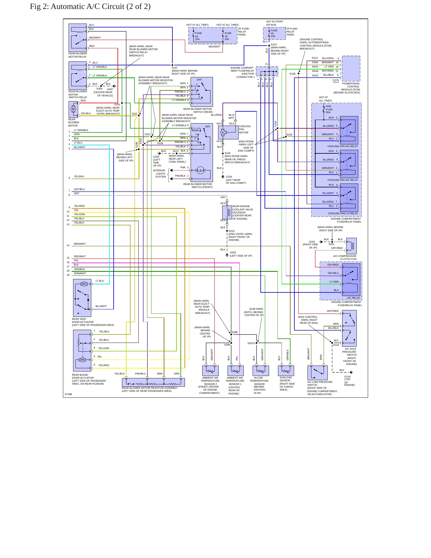 1997 Mercury Villager Service and Repair Manual preview page 7