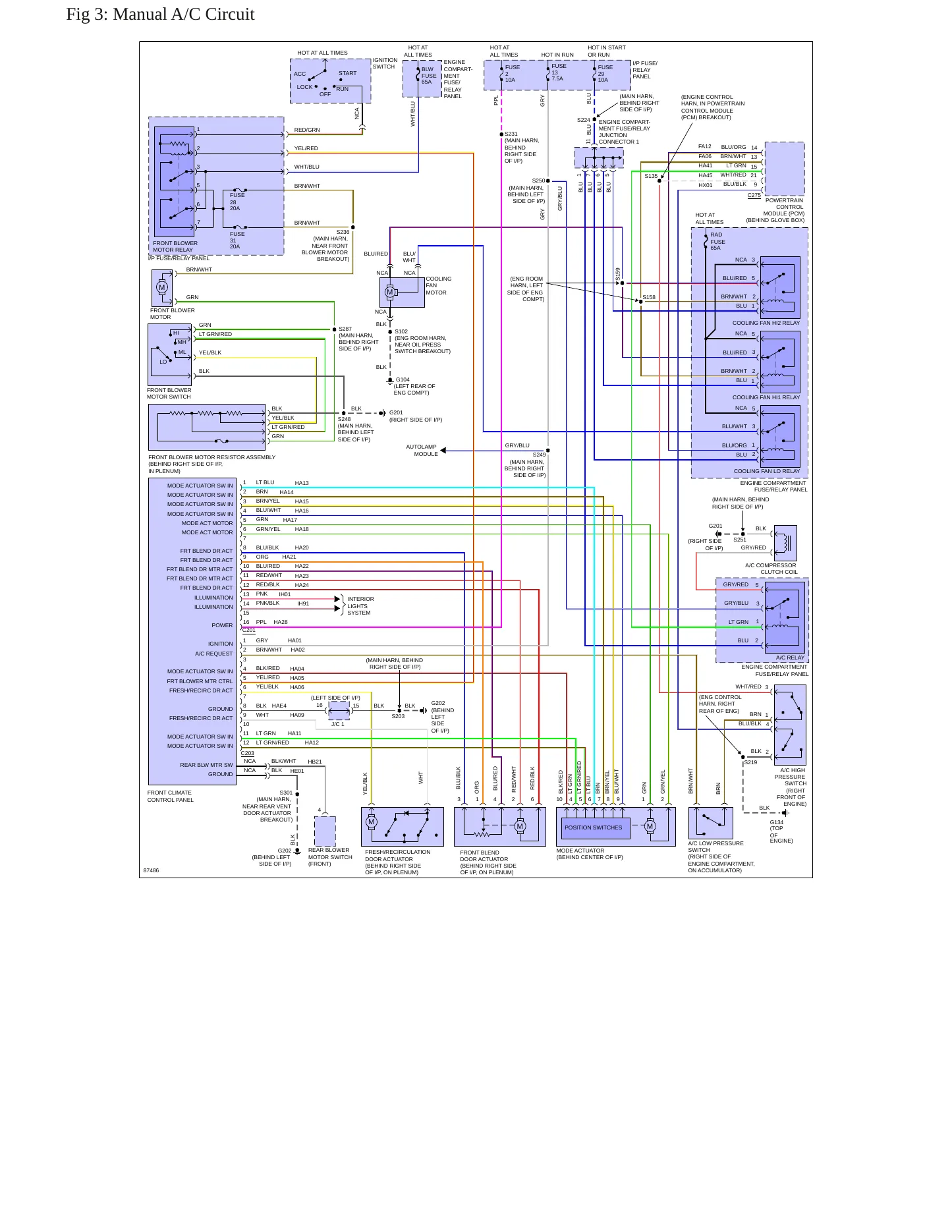 1997 Mercury Villager Service and Repair Manual preview page 8