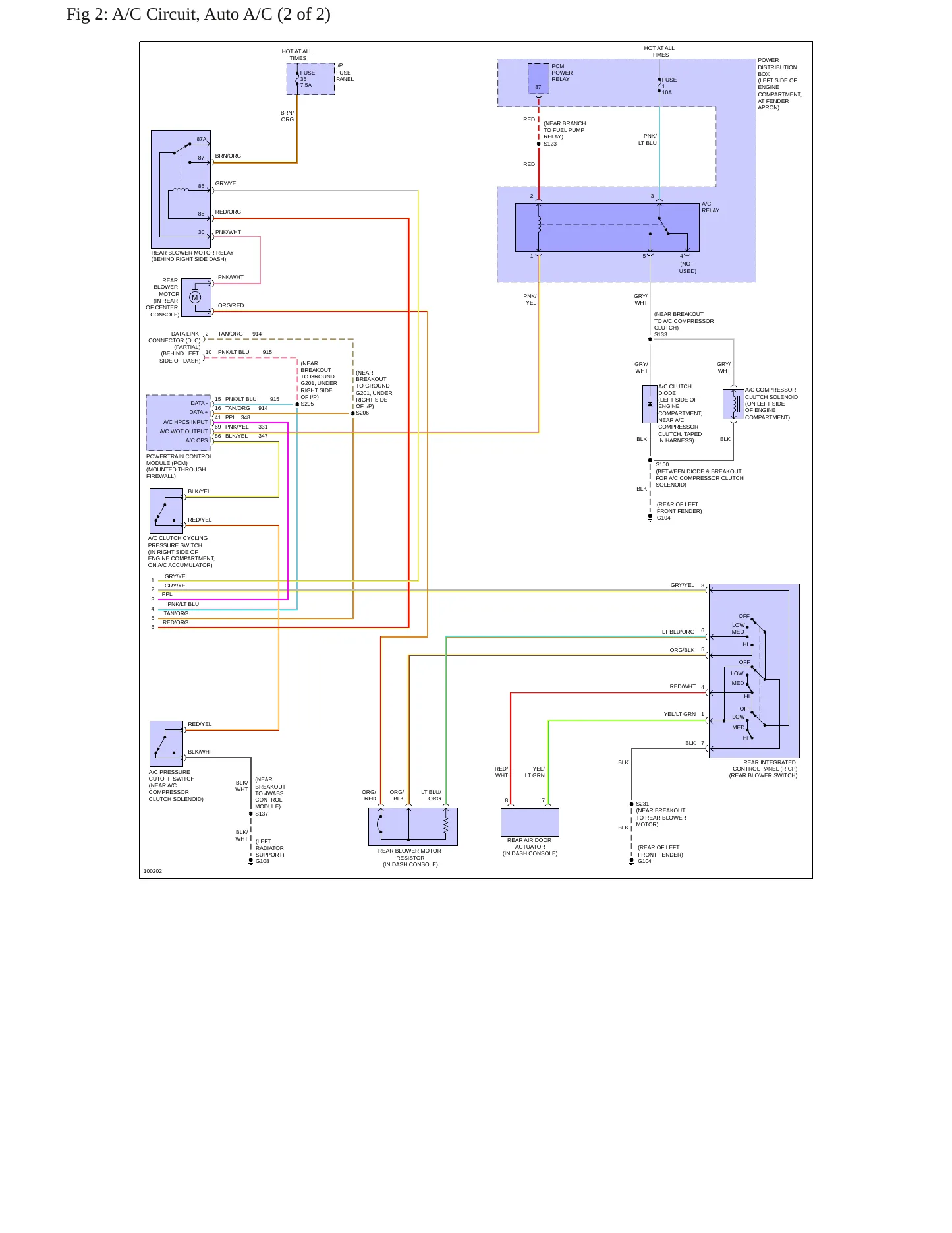 1998 Mercury Mountaineer Service and Repair Manual preview page 8