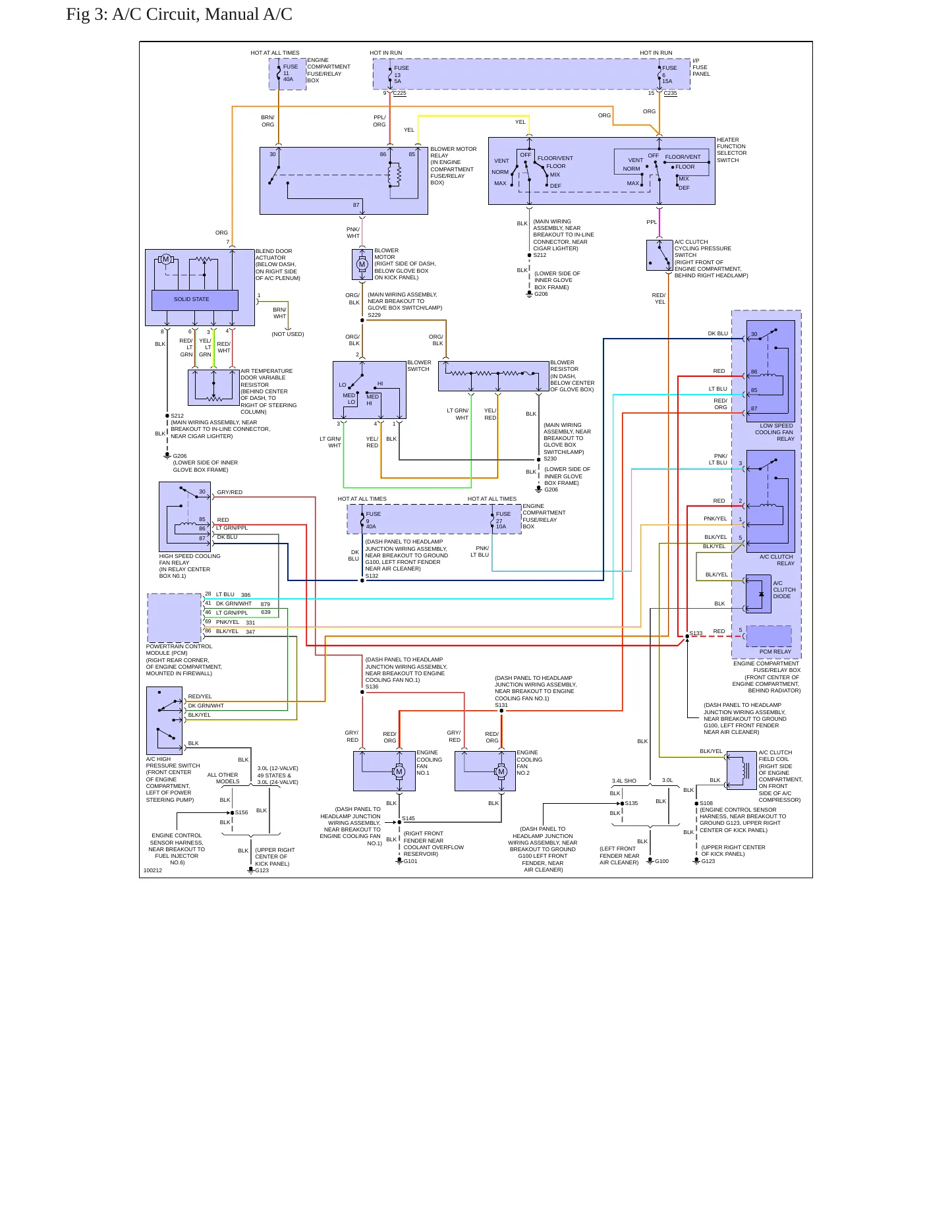 1998 Mercury Sable Service and Repair Manual preview page 9