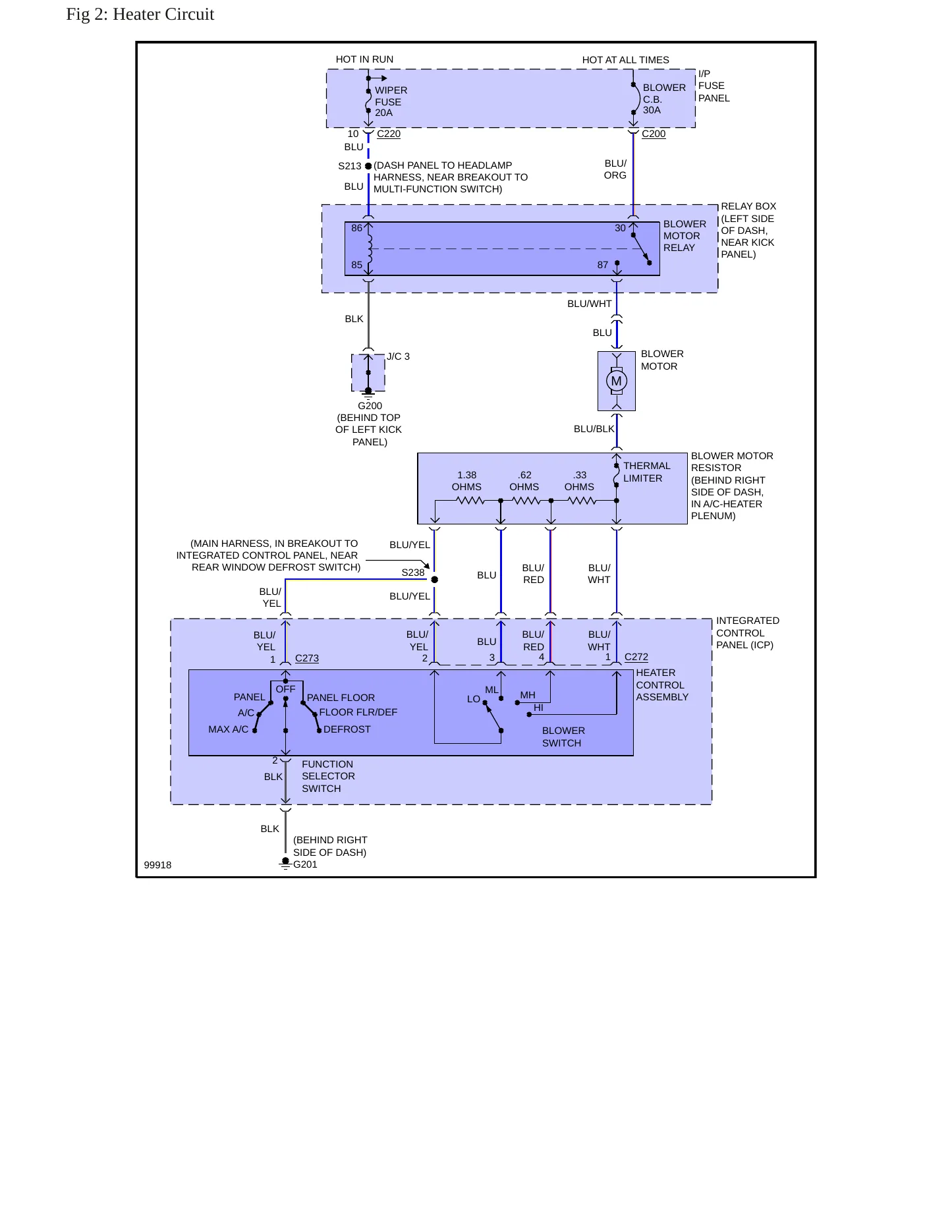 1998 Mercury Tracer Service and Repair Manual preview page 7