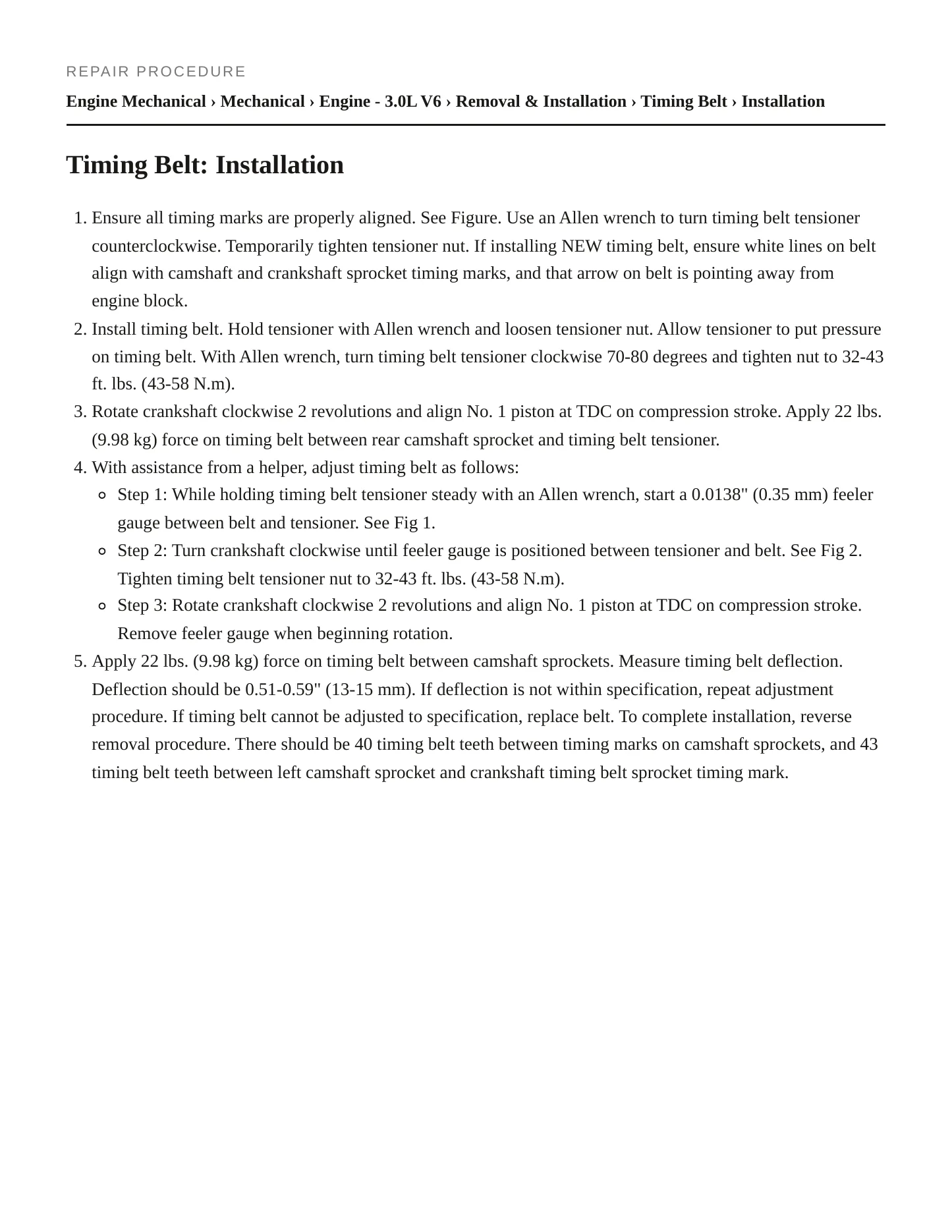 1998 Mercury Villager service manual page 4