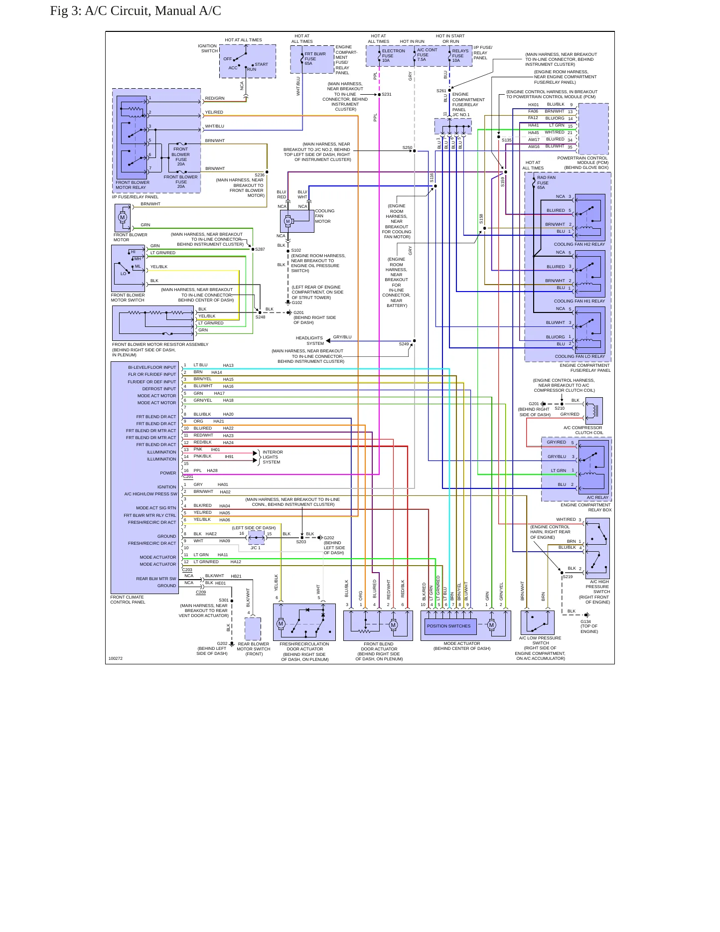 1998 Mercury Villager Service and Repair Manual preview page 8