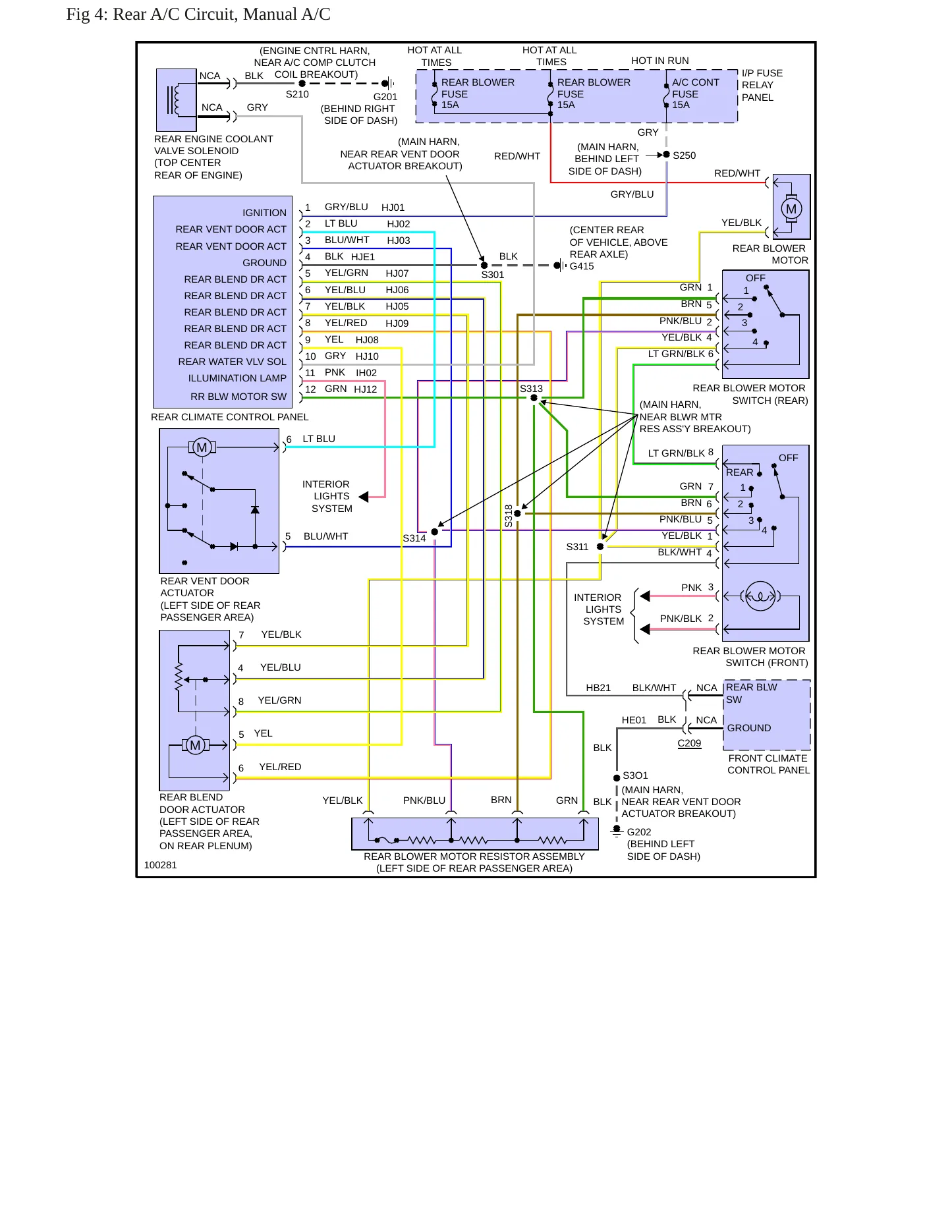 1998 Mercury Villager Service and Repair Manual preview page 9