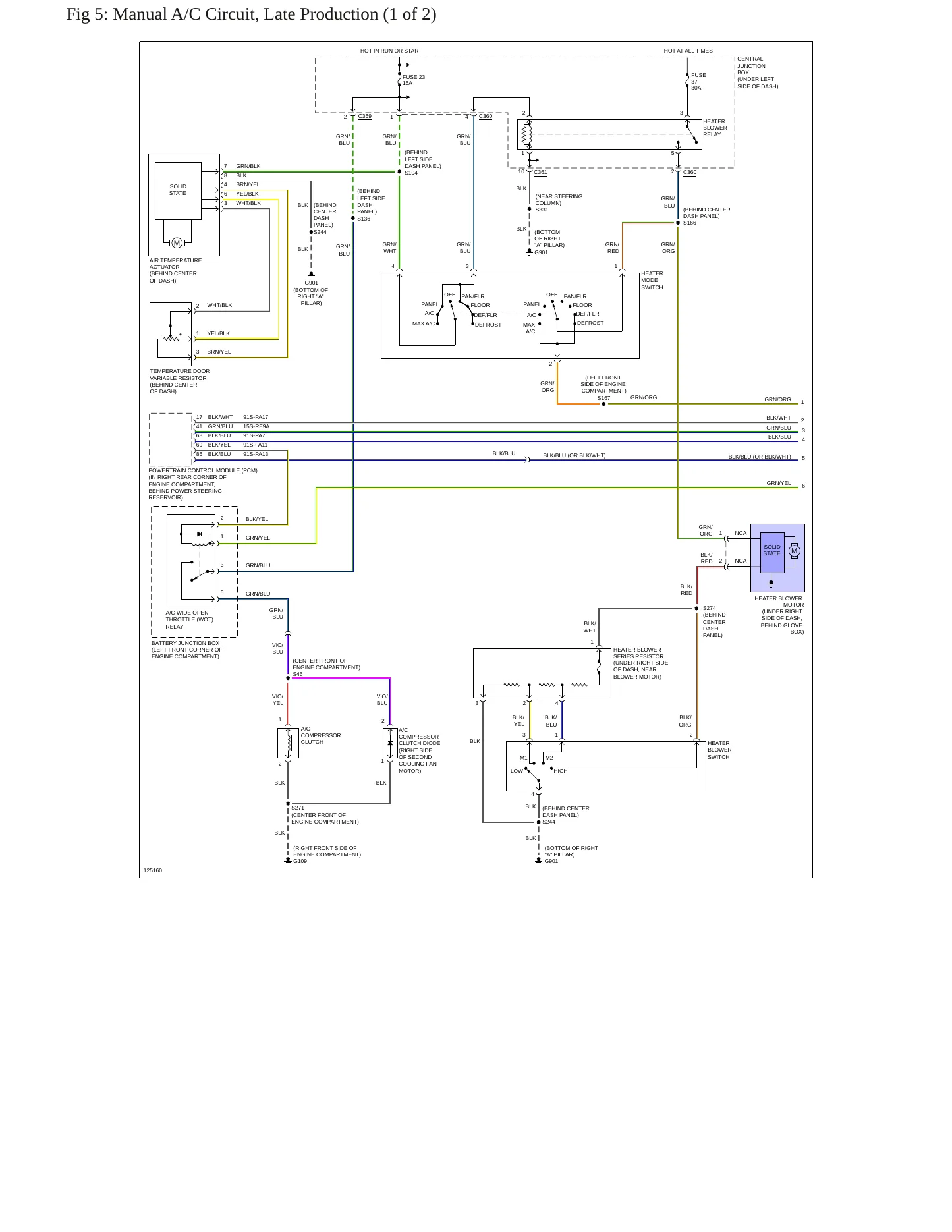 1999 Mercury Mystique Service and Repair Manual preview page 10