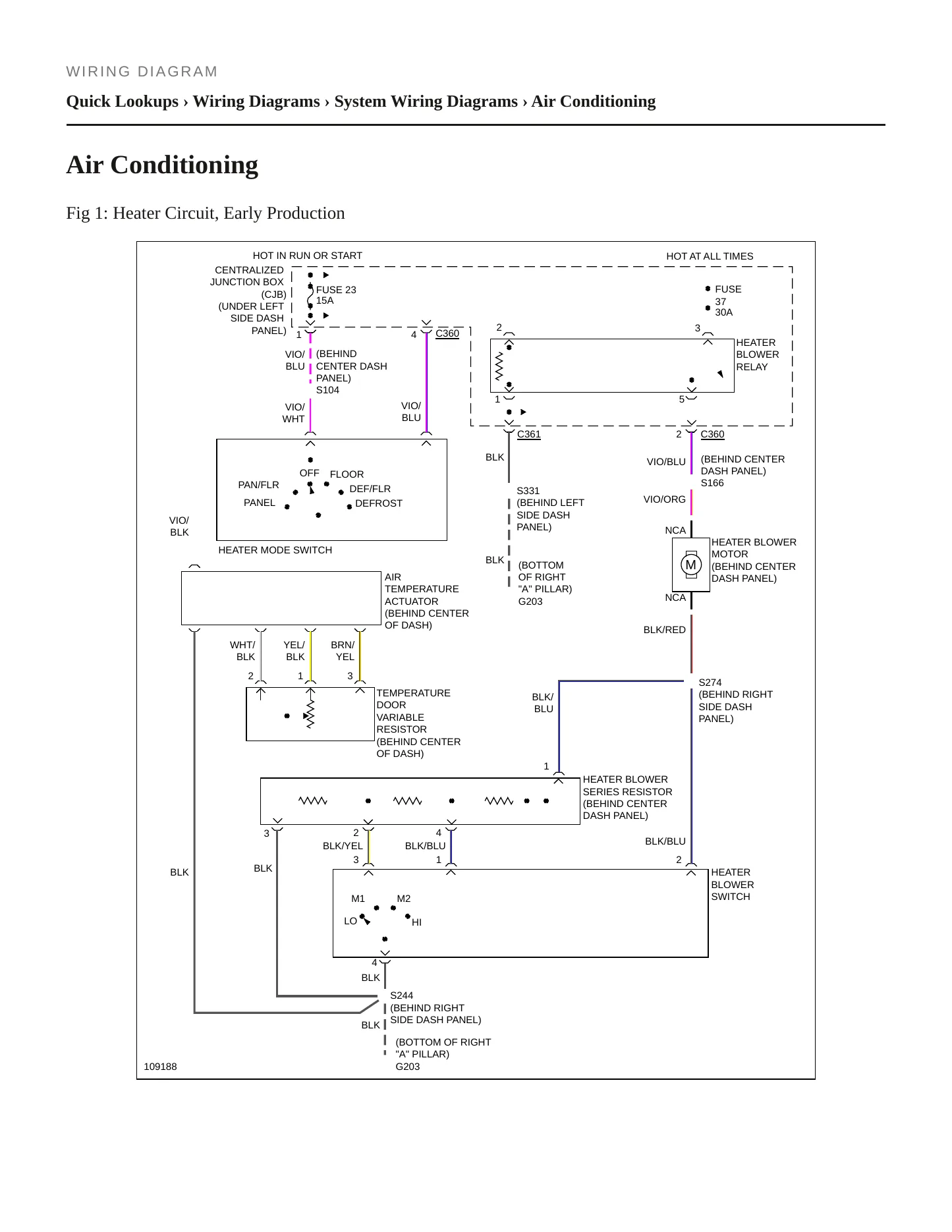 1999 Mercury Mystique service manual page 6