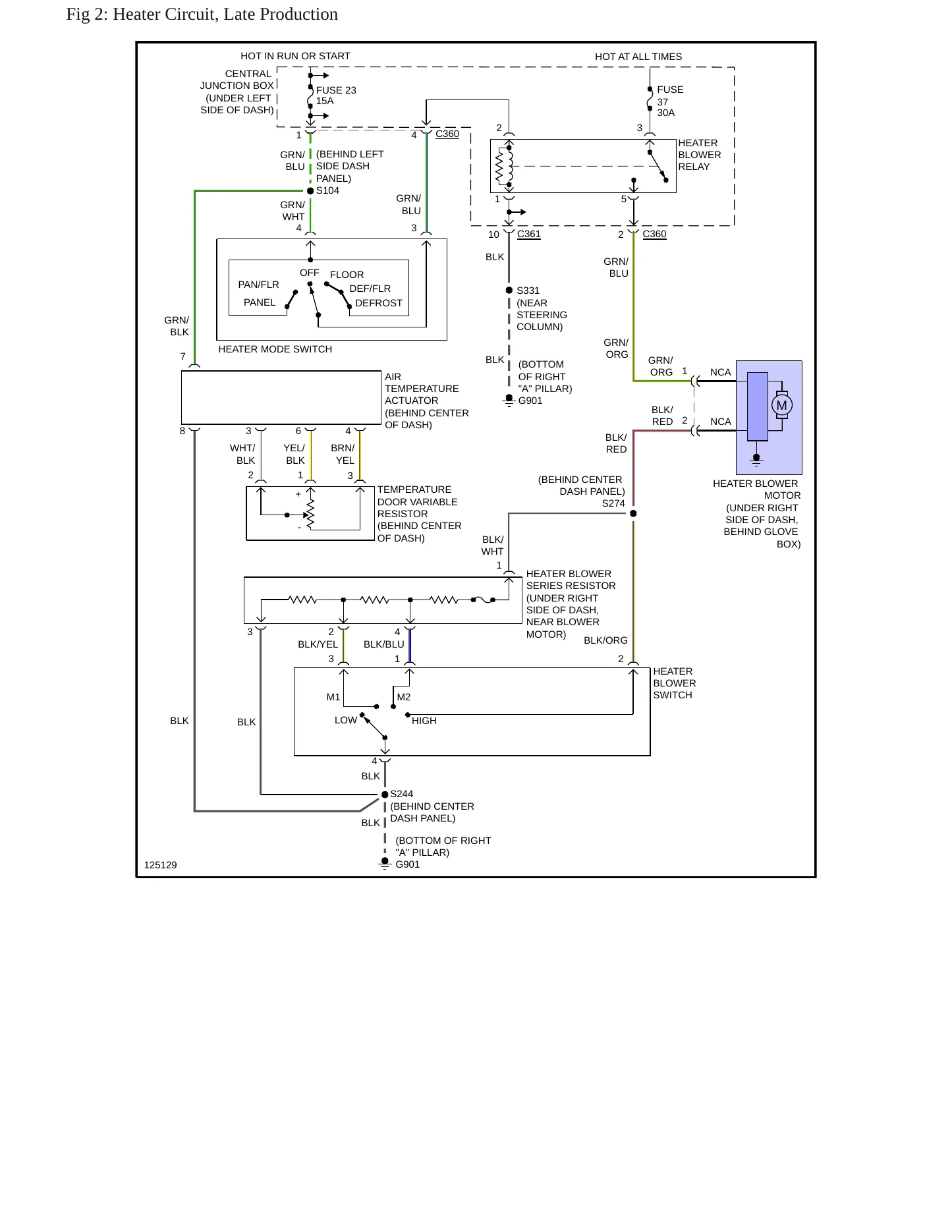 1999 Mercury Mystique Service and Repair Manual preview page 7