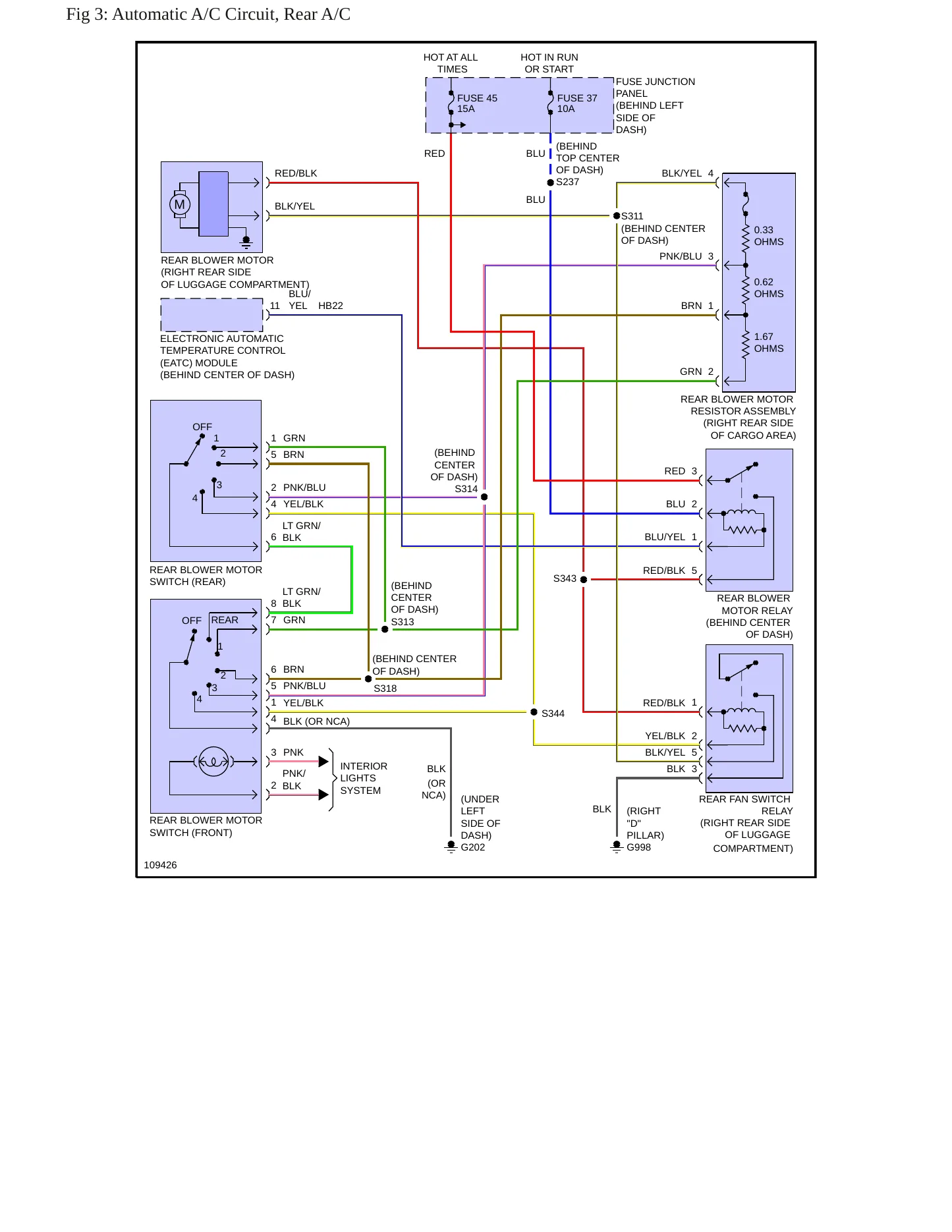 1999 Mercury Villager Service and Repair Manual preview page 7
