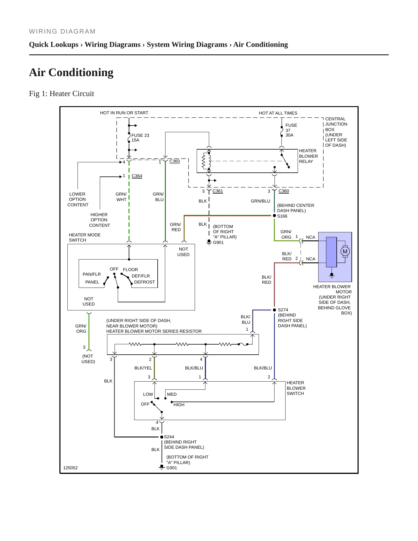 2000 Mercury Cougar Service and Repair Manual preview page 7