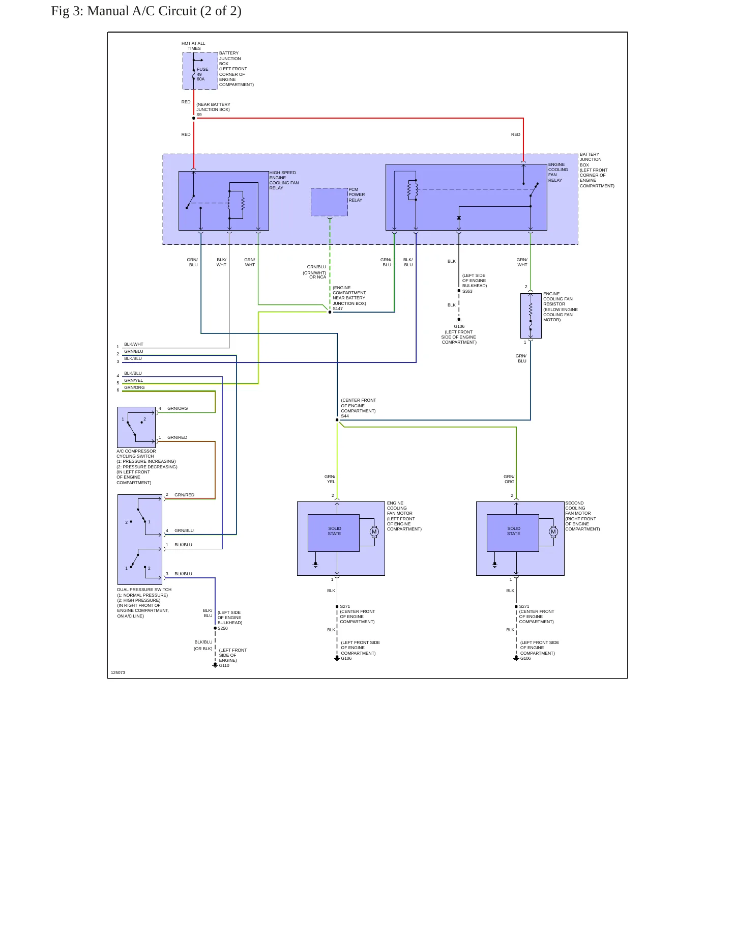 2000 Mercury Cougar Service and Repair Manual preview page 9