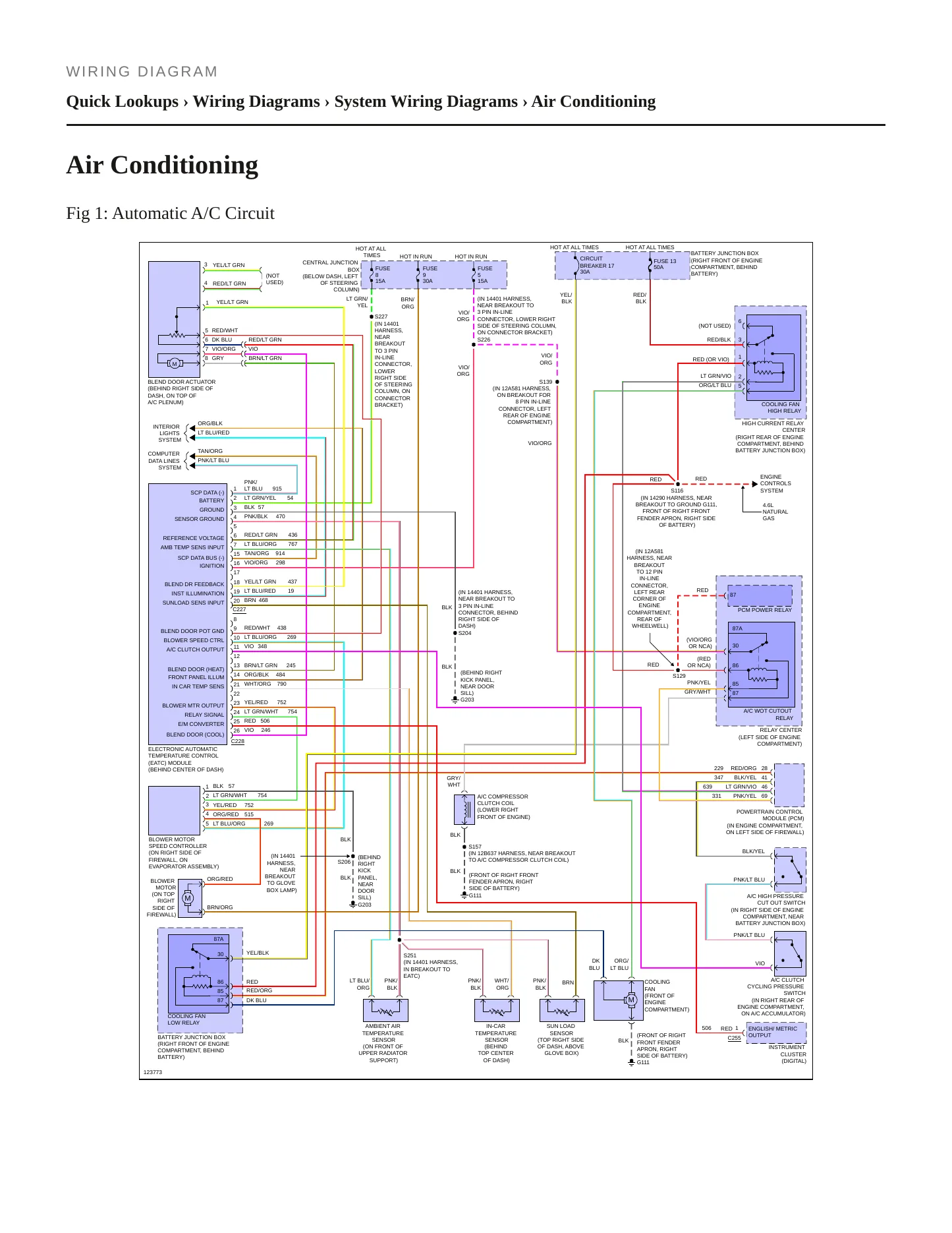 2000 Mercury Grand Marquis service manual page 6