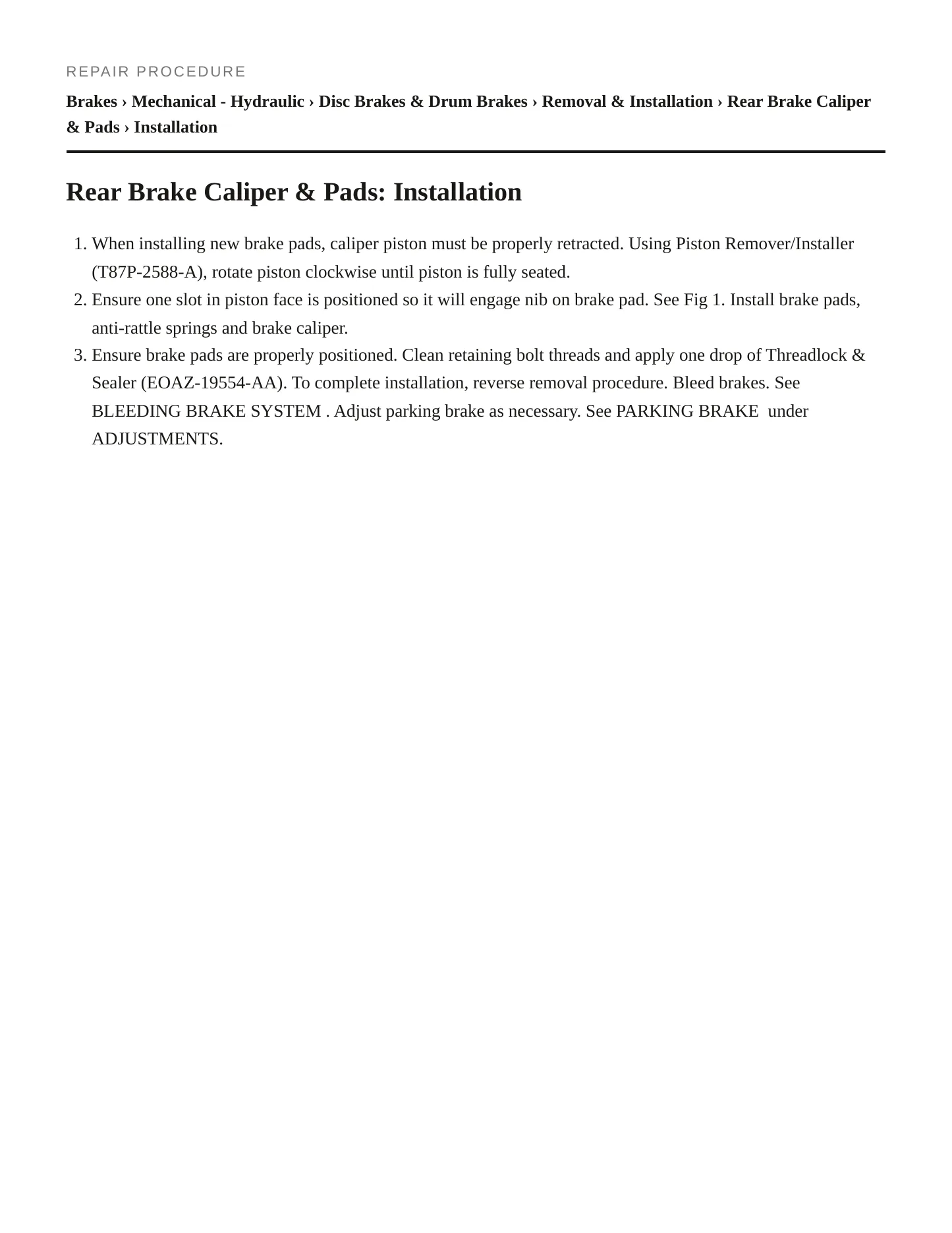 2000 Mercury Sable service manual page 5