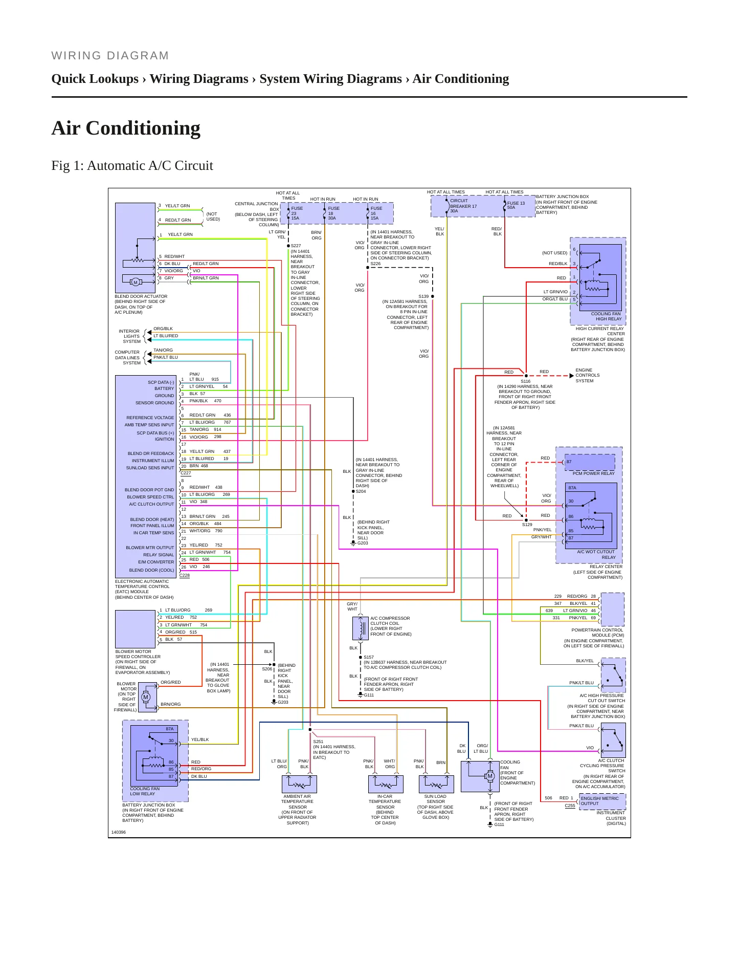 2001 Mercury Grand Marquis service manual page 6
