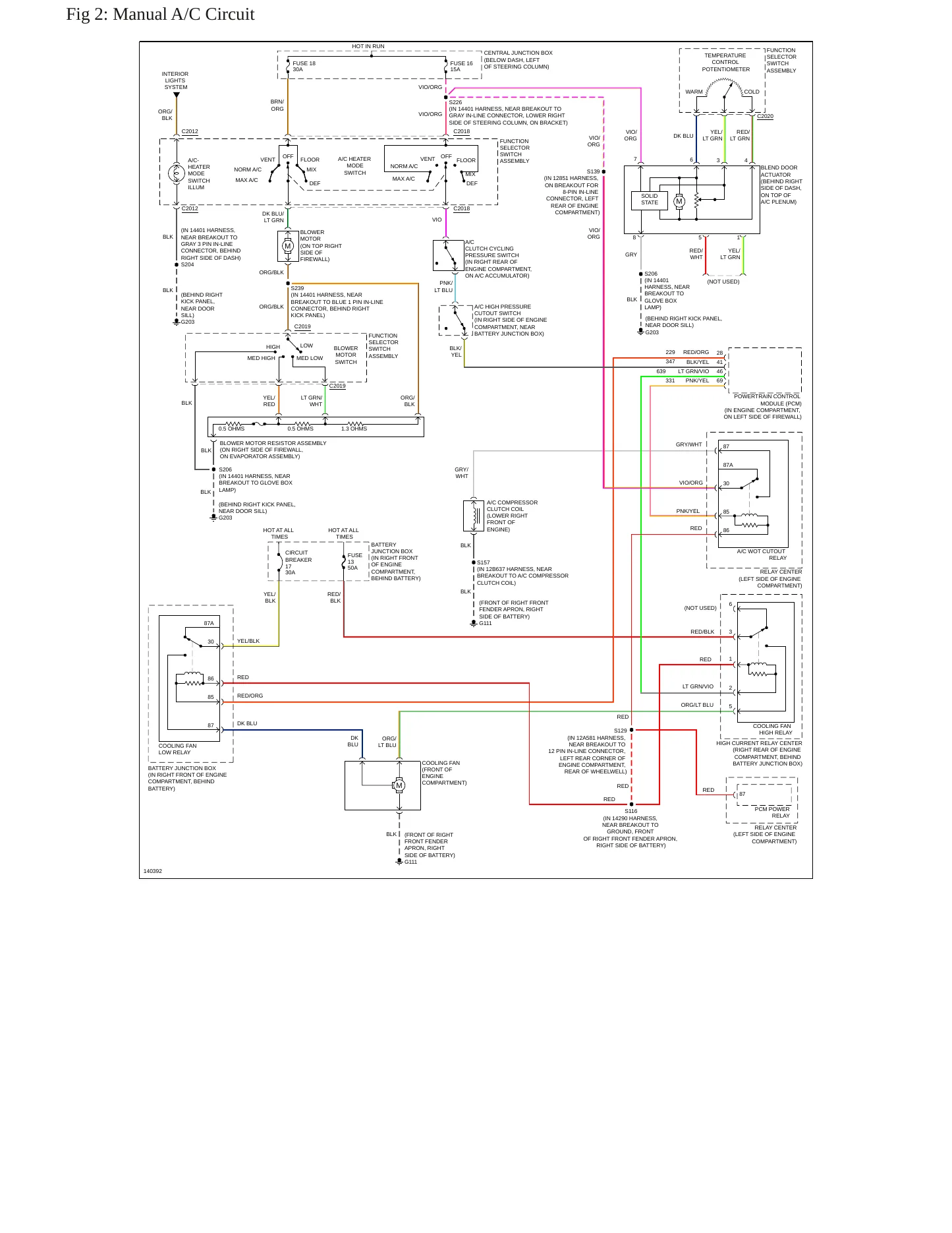 2001 Mercury Grand Marquis Service and Repair Manual preview page 7