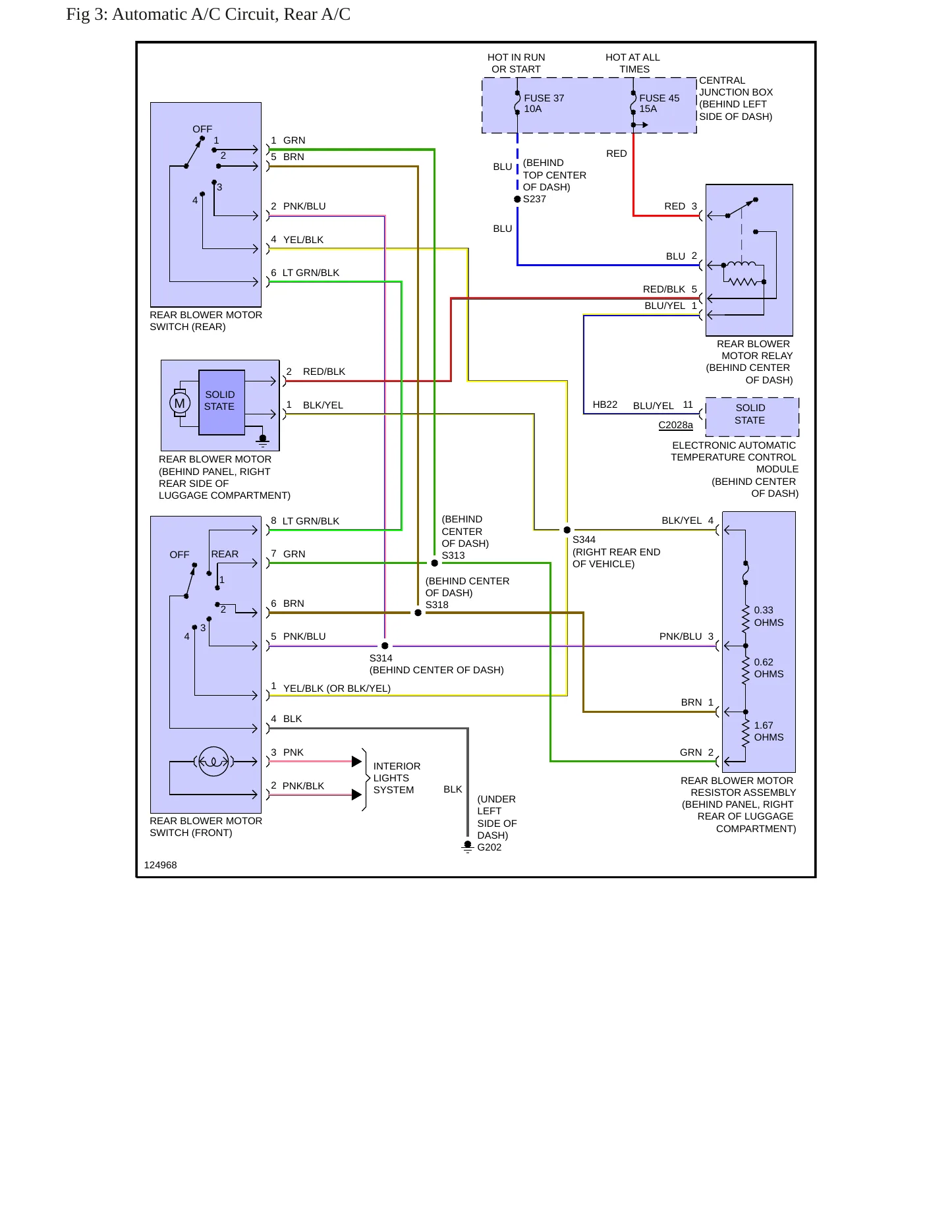 2001 Mercury Villager Service and Repair Manual preview page 7