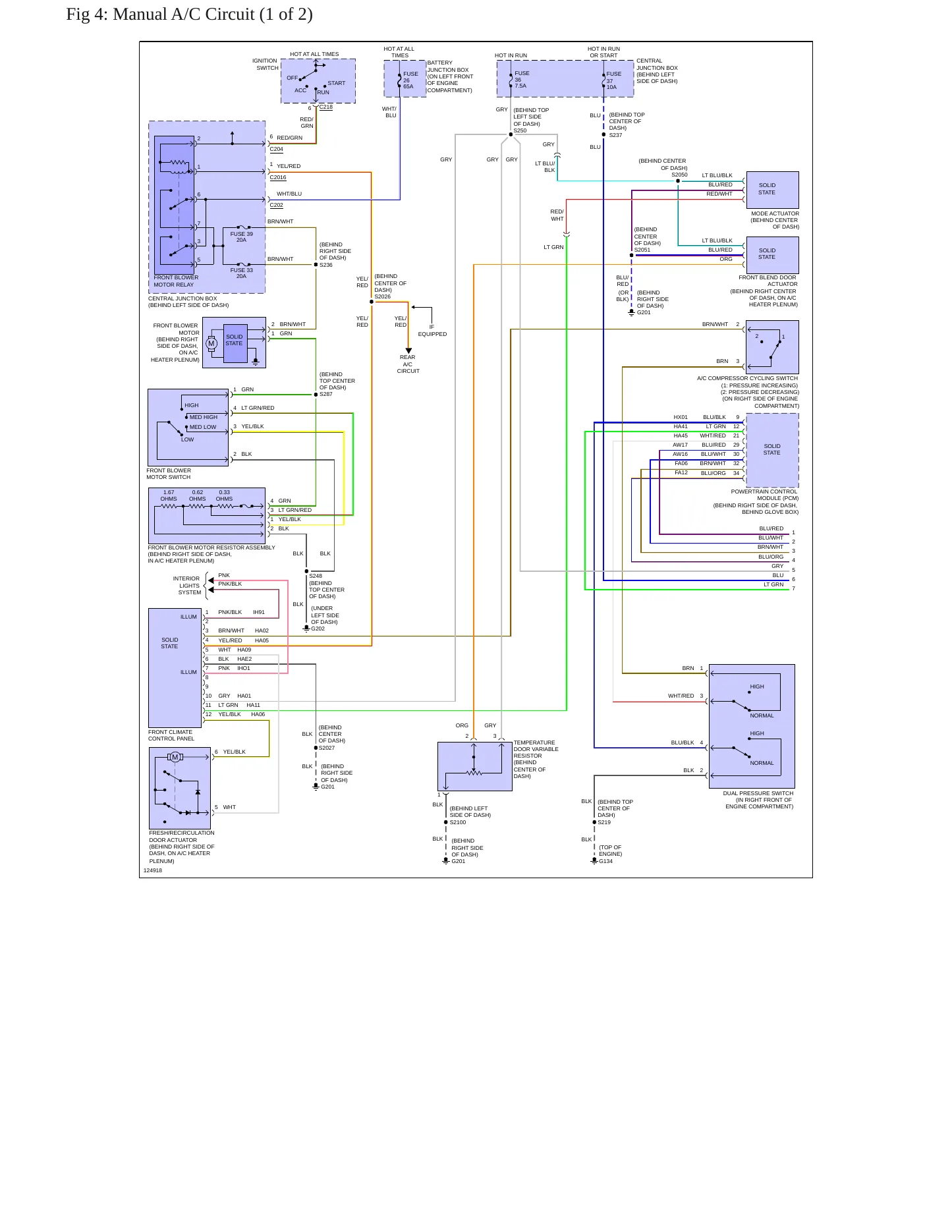 2001 Mercury Villager Service and Repair Manual preview page 8