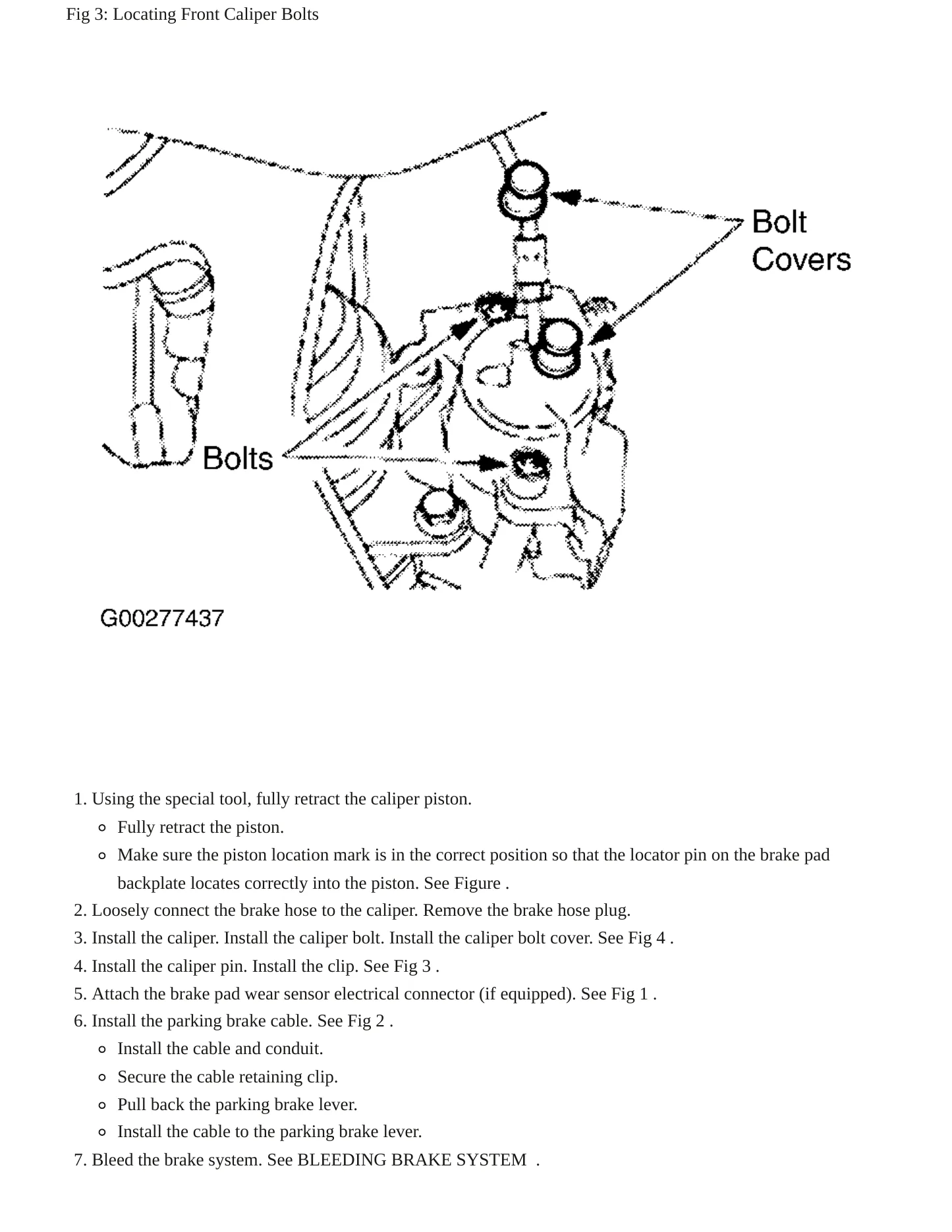2002 Mercury Cougar Service and Repair Manual preview page 8