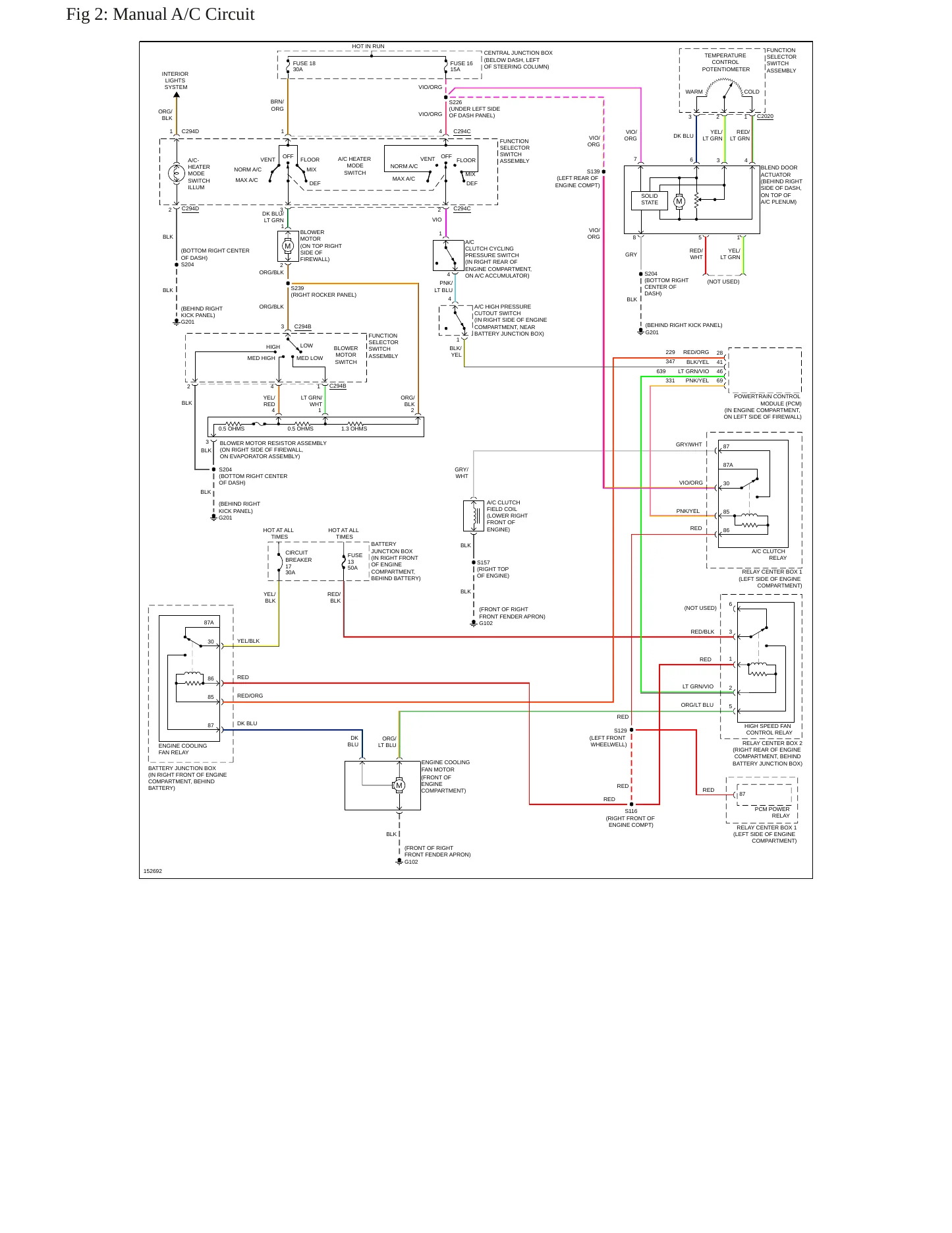 2002 Mercury Grand Marquis Service and Repair Manual preview page 10