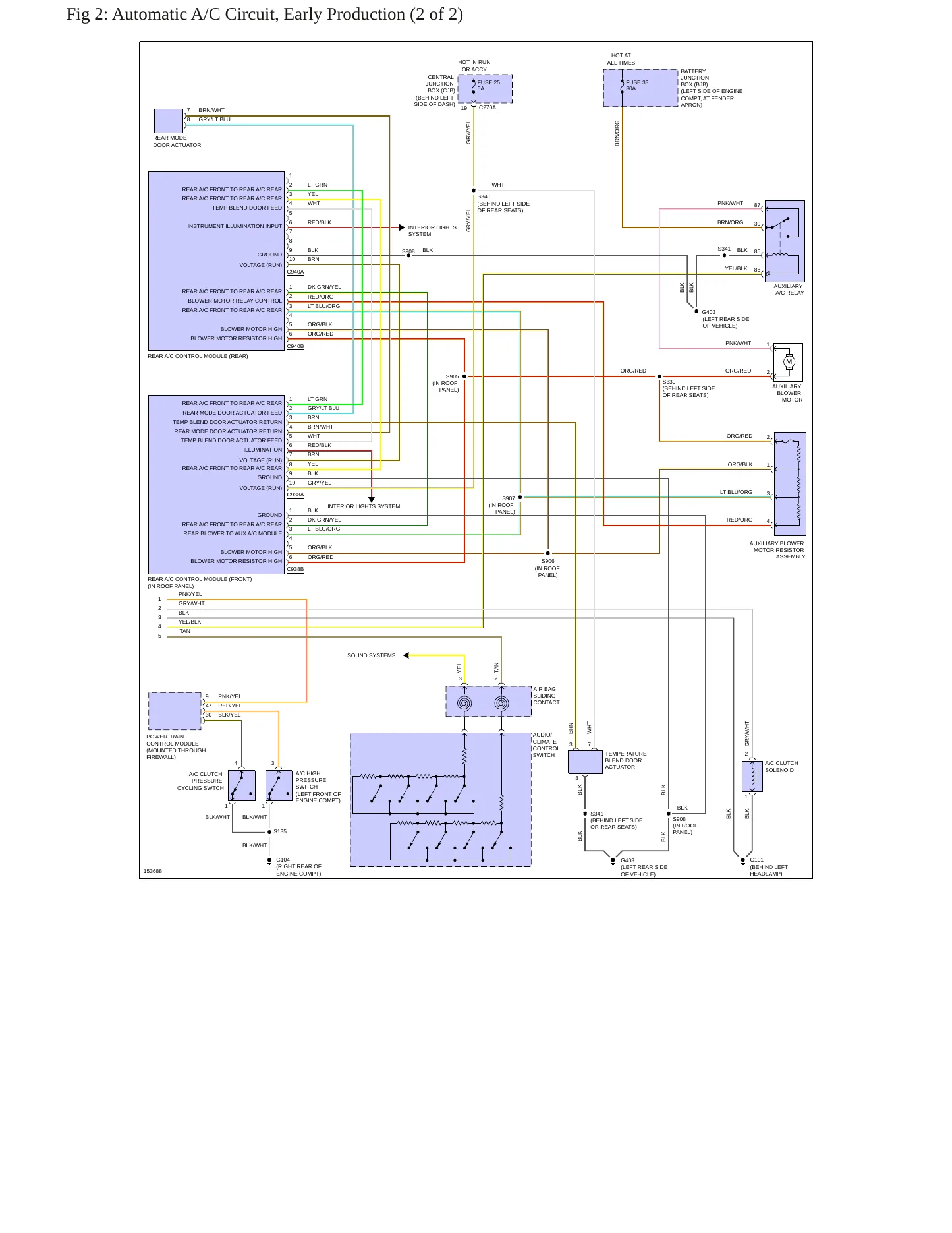 2002 Mercury Mountaineer Service and Repair Manual preview page 11