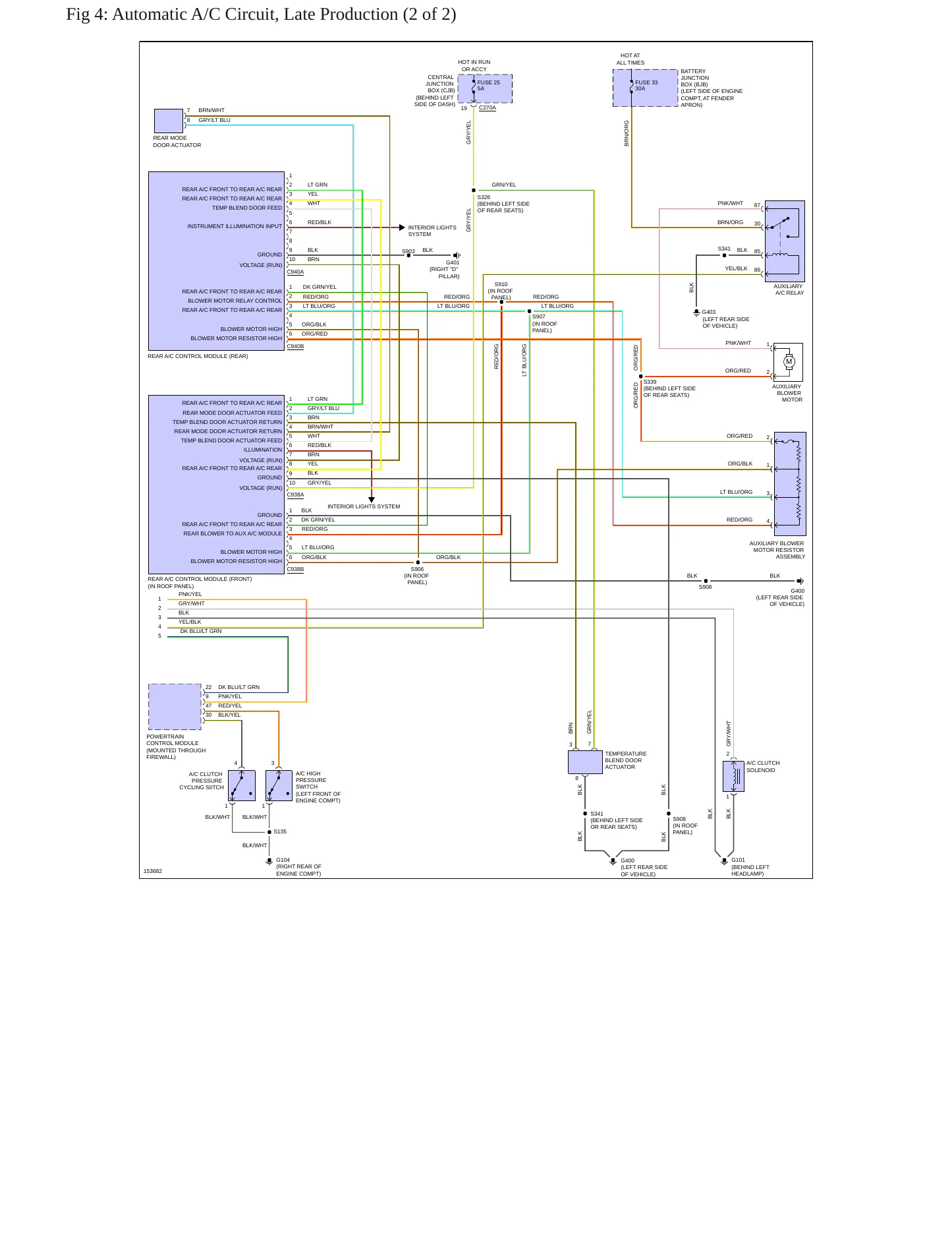2002 Mercury Mountaineer Service and Repair Manual preview page 13