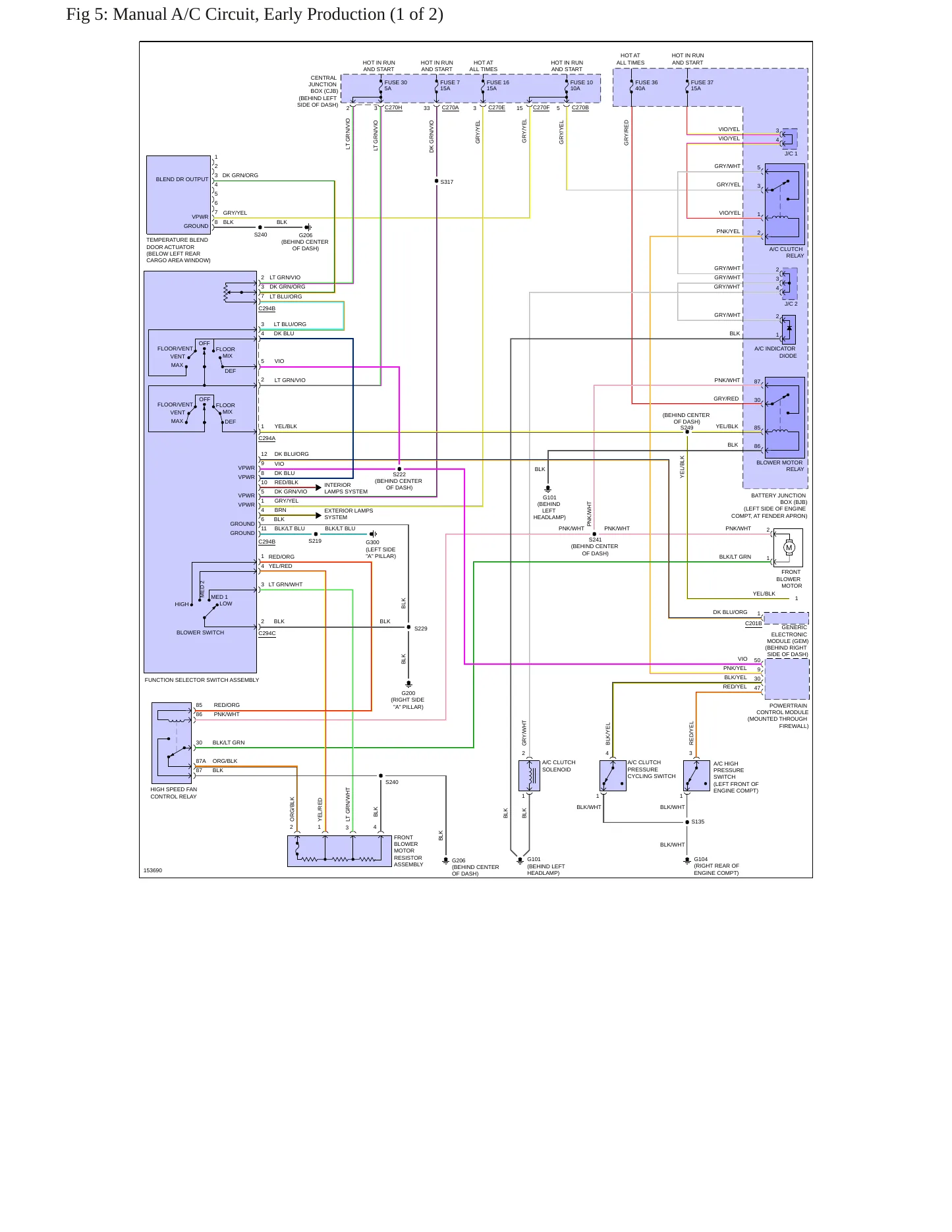 2002 Mercury Mountaineer Service and Repair Manual preview page 14