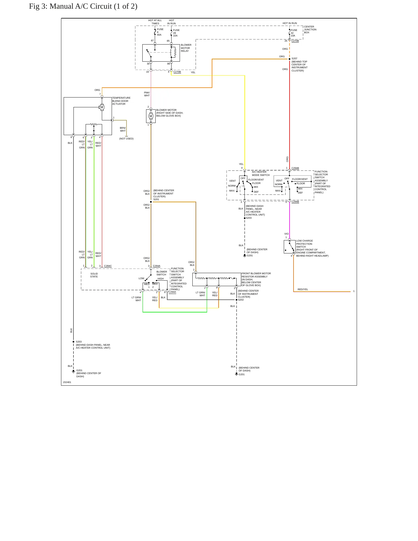 2002 Mercury Sable Service and Repair Manual preview page 13