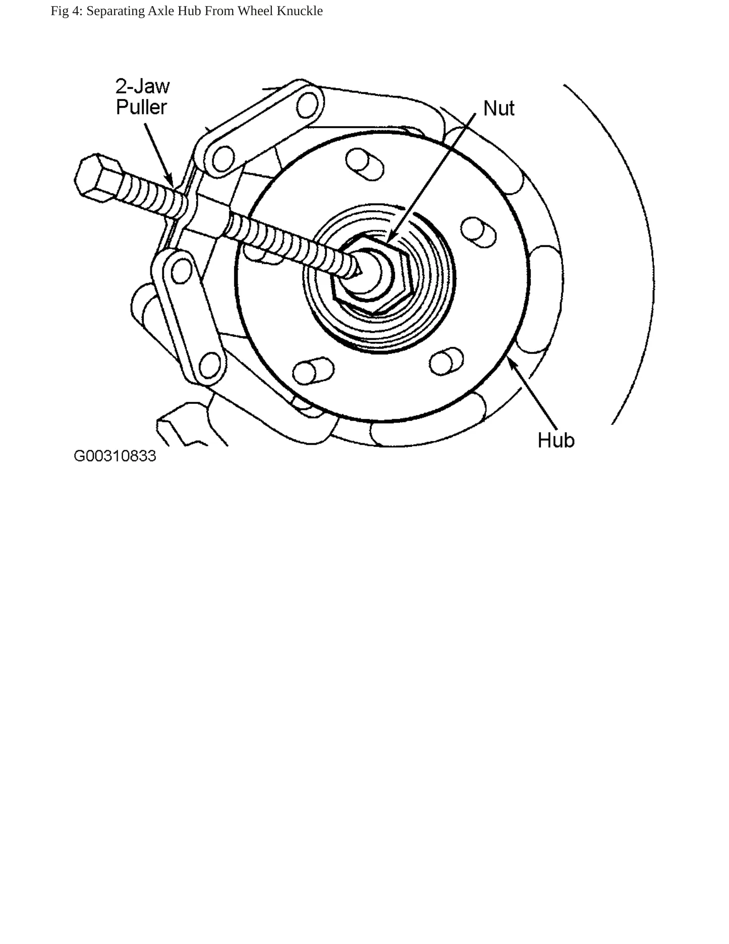 2002 Mercury Villager Service and Repair Manual preview page 8