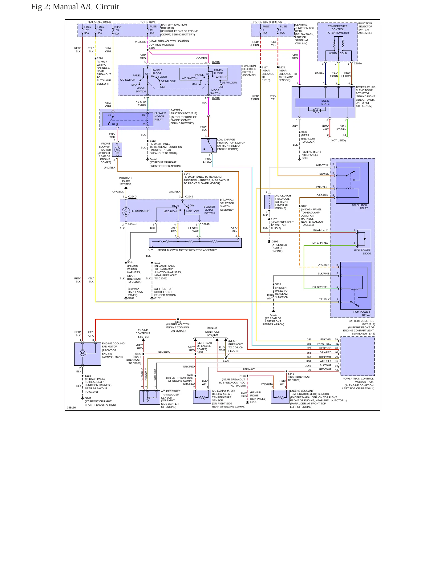 2003 Mercury Grand Marquis Service and Repair Manual preview page 8