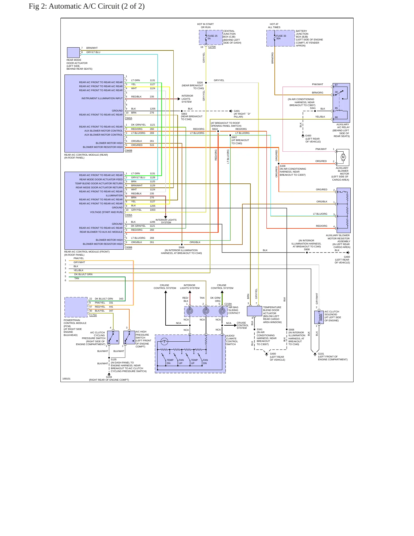 2003 Mercury Mountaineer Service and Repair Manual preview page 8
