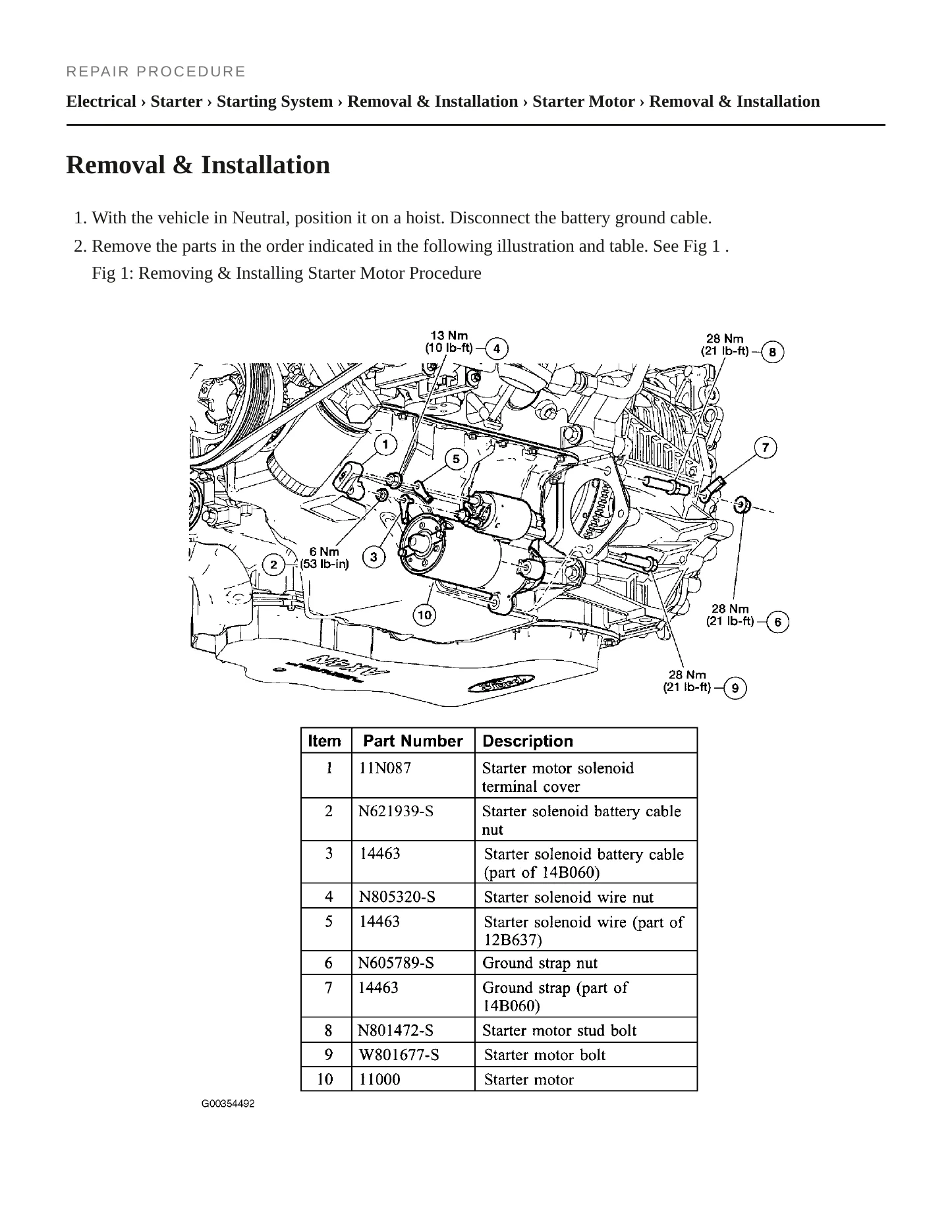 2004 Mercury Monterey service manual page 4