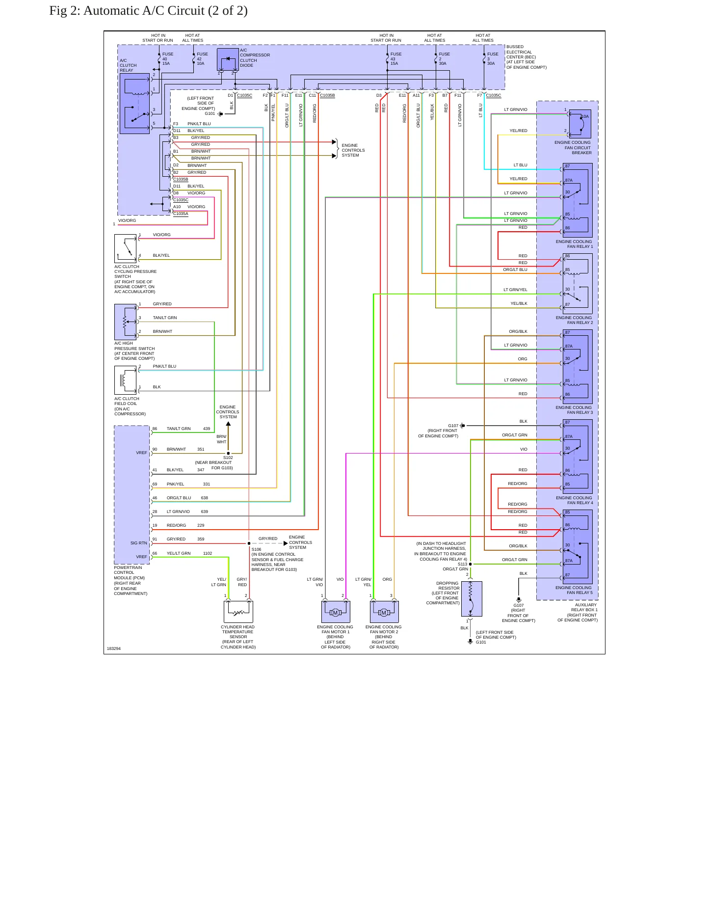 2004 Mercury Monterey service manual page 6