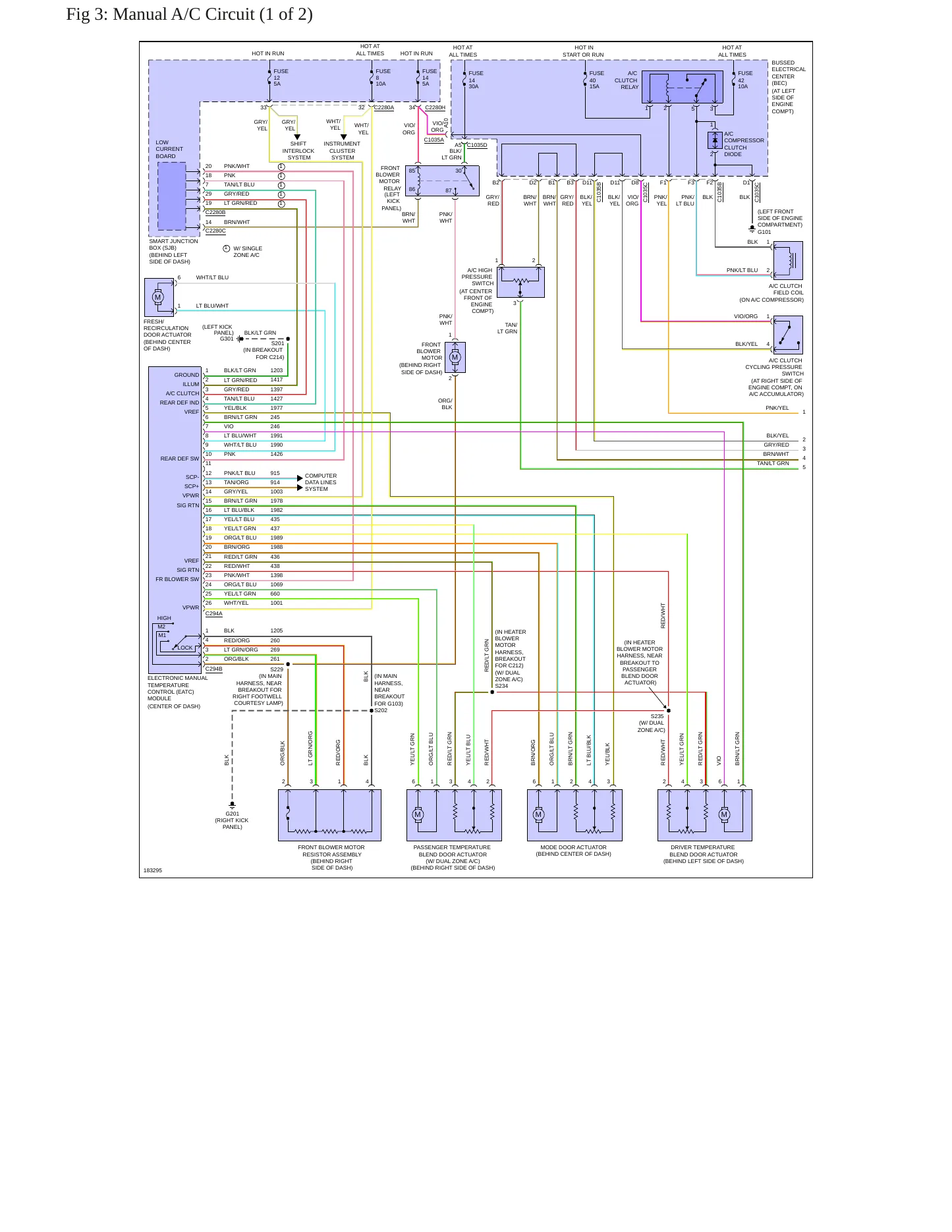 2004 Mercury Monterey Service and Repair Manual preview page 7