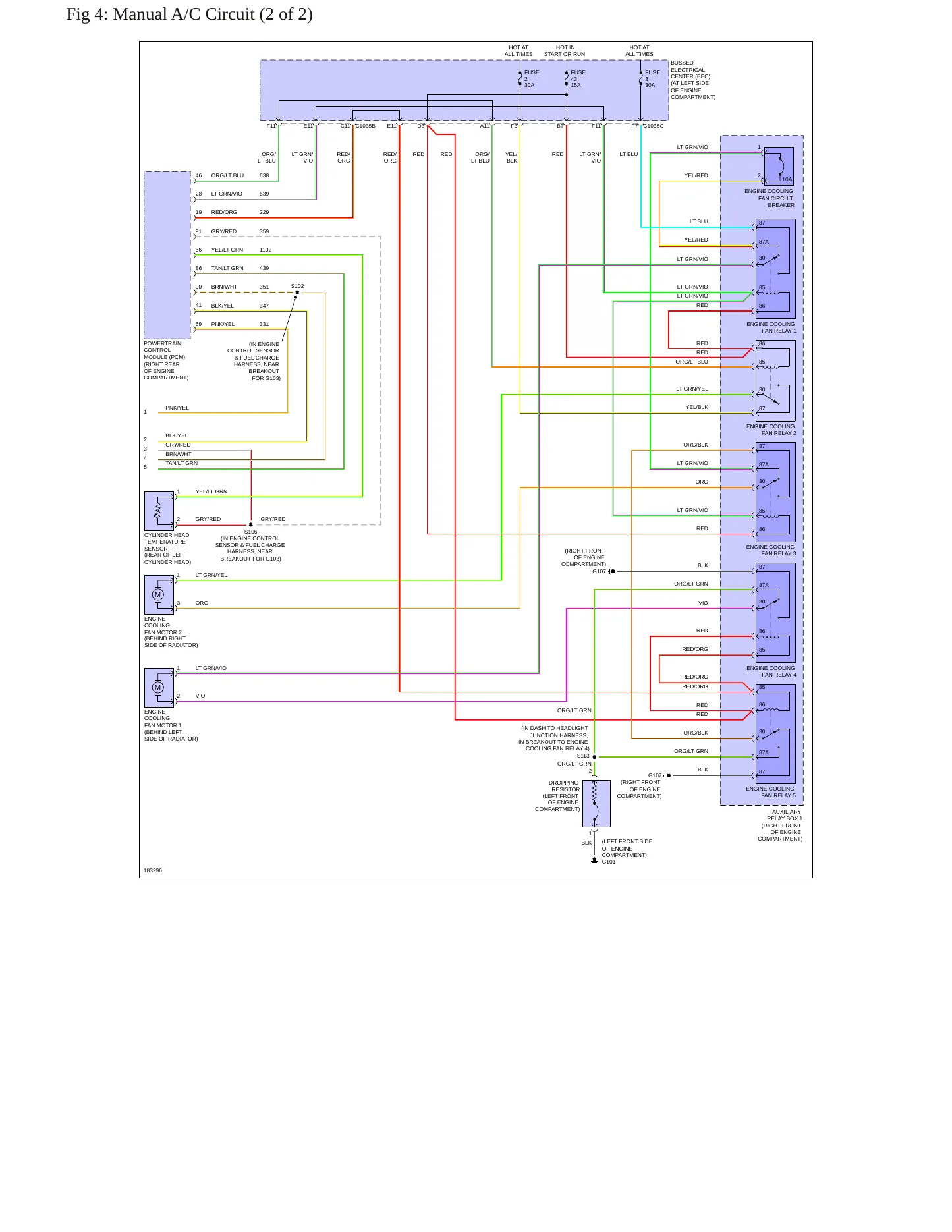 2004 Mercury Monterey Service and Repair Manual preview page 8