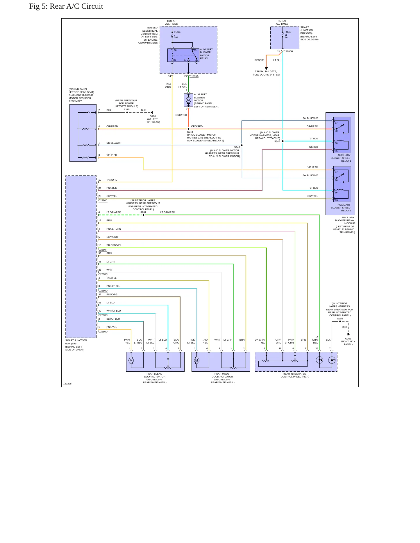 2004 Mercury Monterey Service and Repair Manual preview page 9