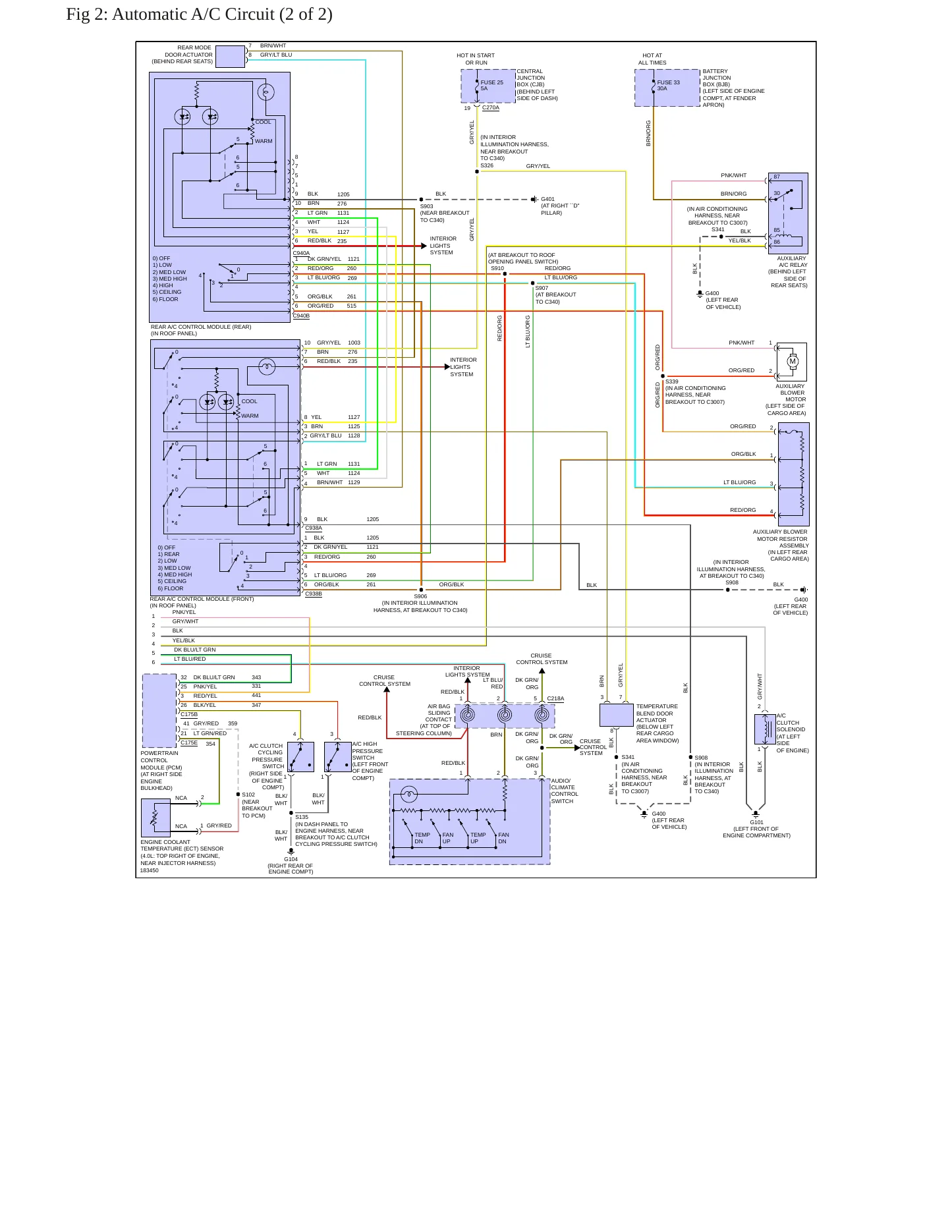 2004 Mercury Mountaineer Service and Repair Manual preview page 8
