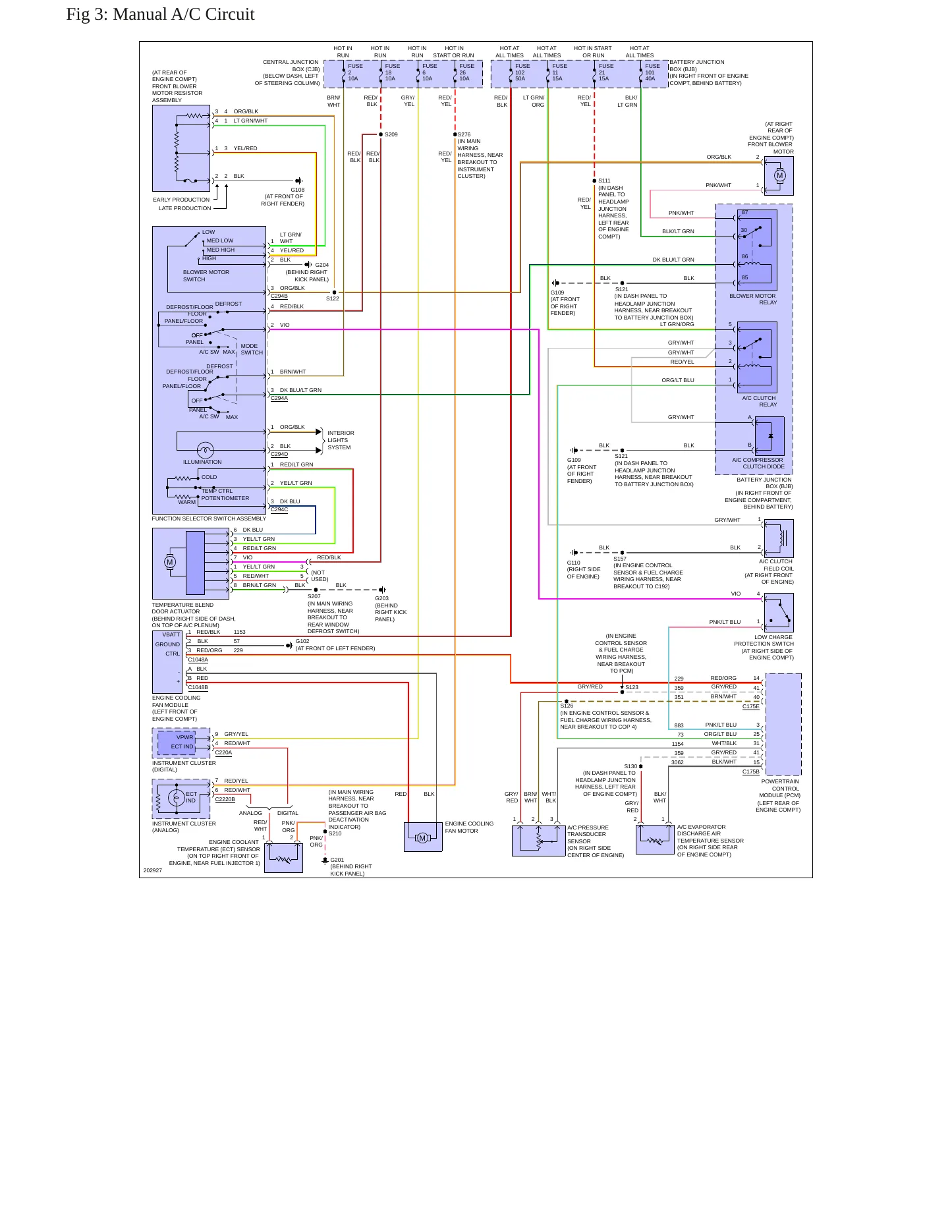 2005 Mercury Grand Marquis Service and Repair Manual preview page 11