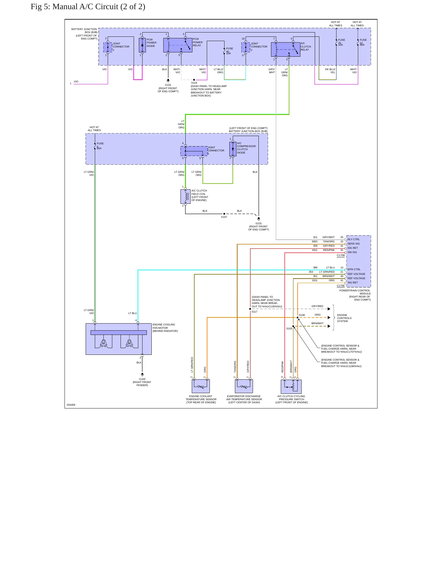 2005 Mercury Montego Service and Repair Manual preview page 10