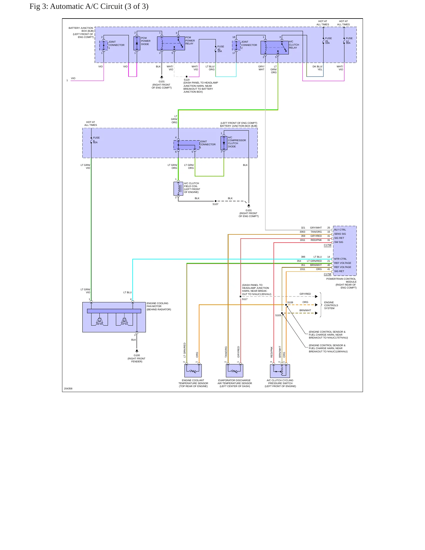 2005 Mercury Montego Service and Repair Manual preview page 8