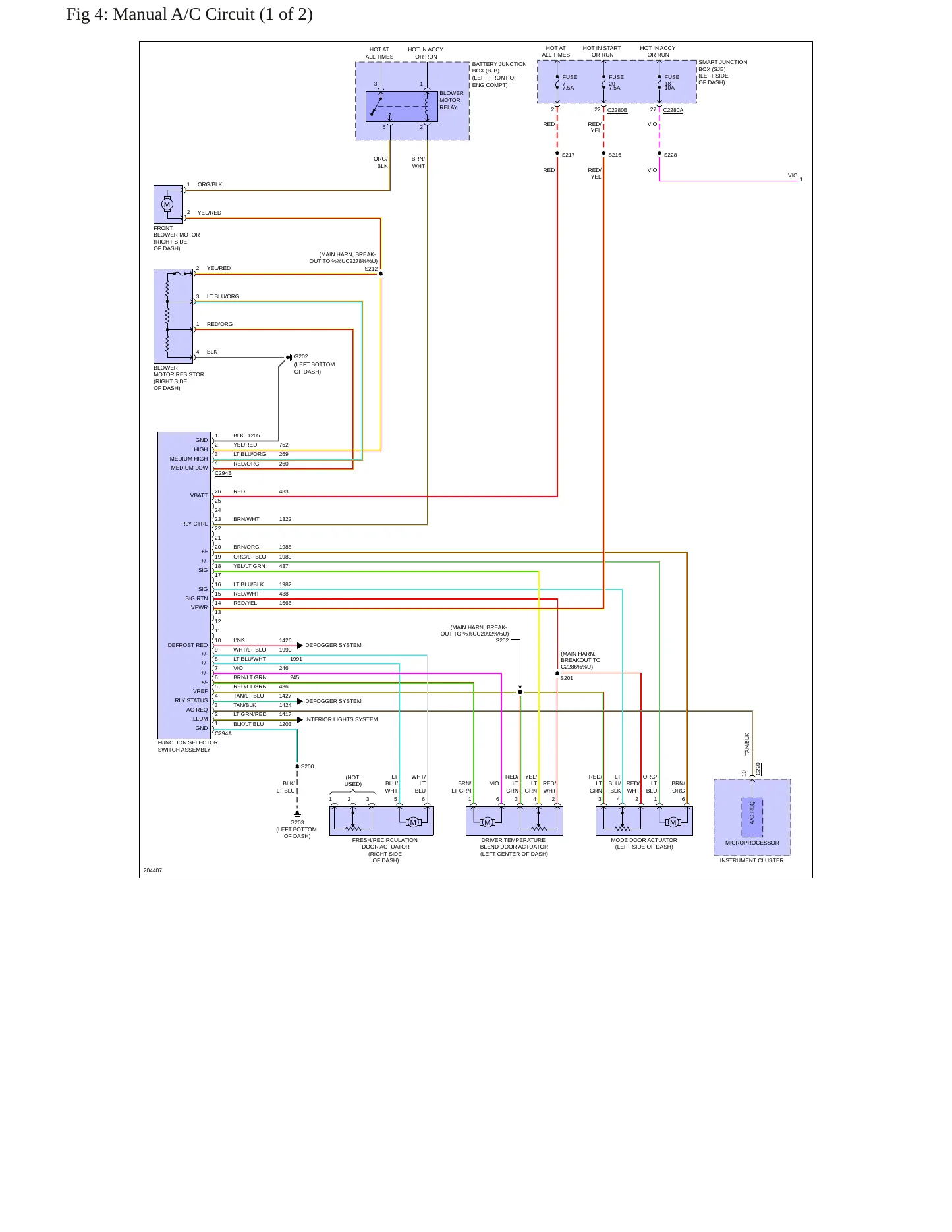 2005 Mercury Montego Service and Repair Manual preview page 9