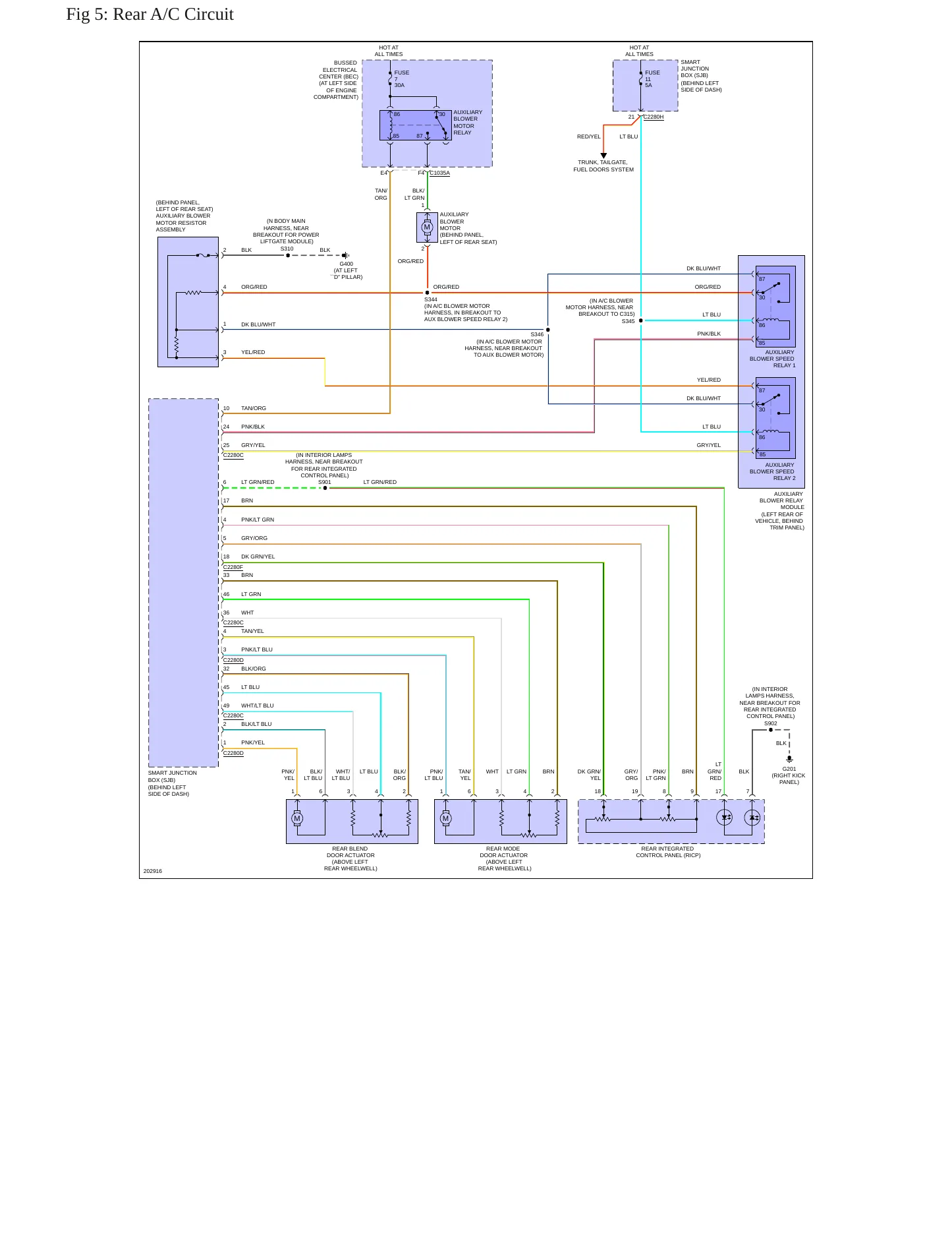 2005 Mercury Monterey Service and Repair Manual preview page 9