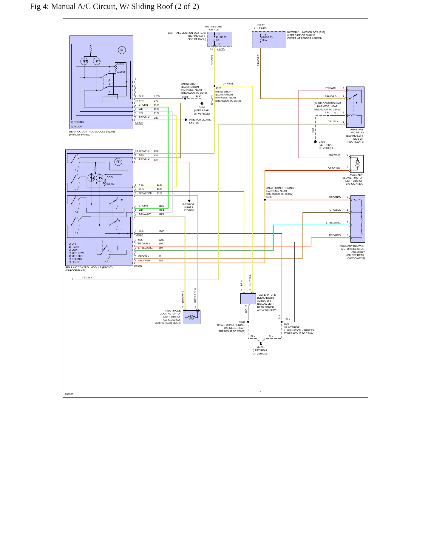 2005 Mercury Mountaineer Service and Repair Manual preview page 9