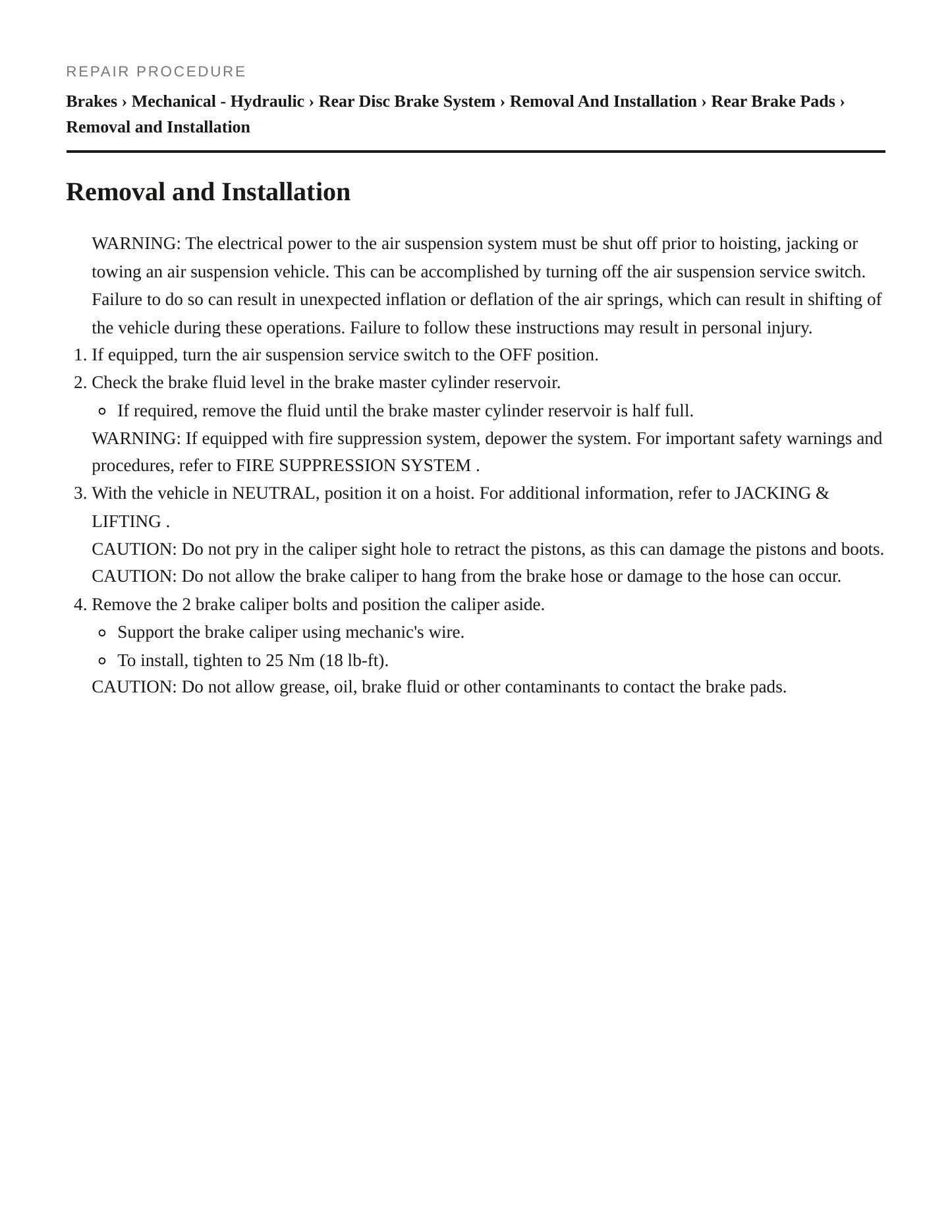 2006 Mercury Grand Marquis service manual page 4