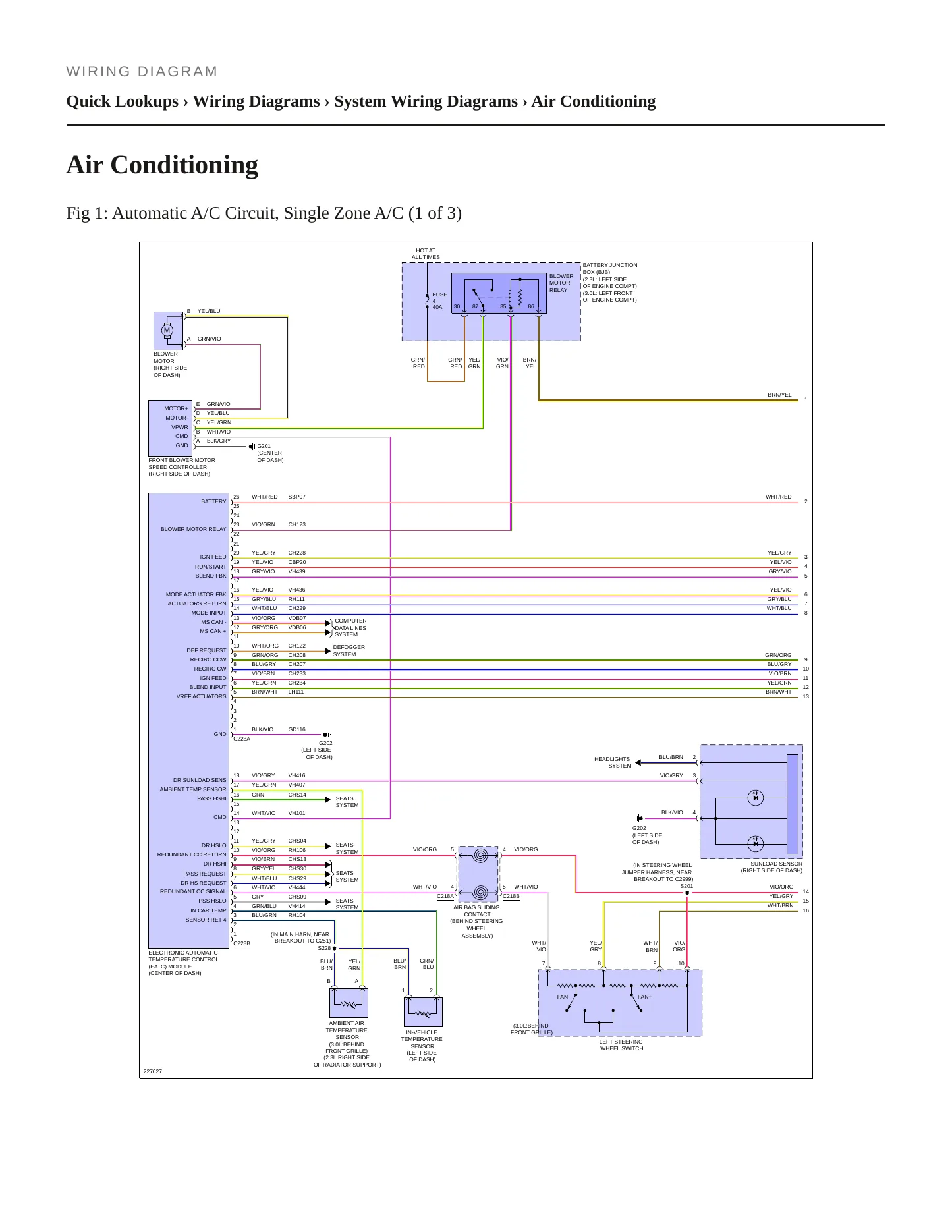 2006 Mercury Milan Service and Repair Manual preview page 7