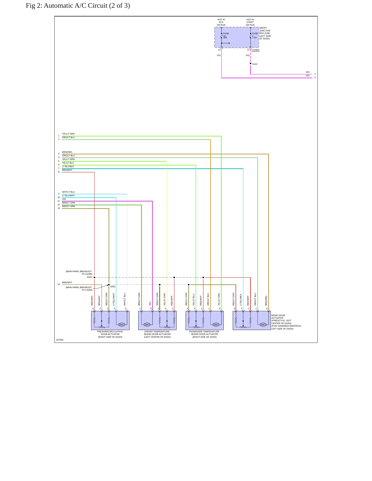 2006 Mercury Montego Service and Repair Manual preview page 7
