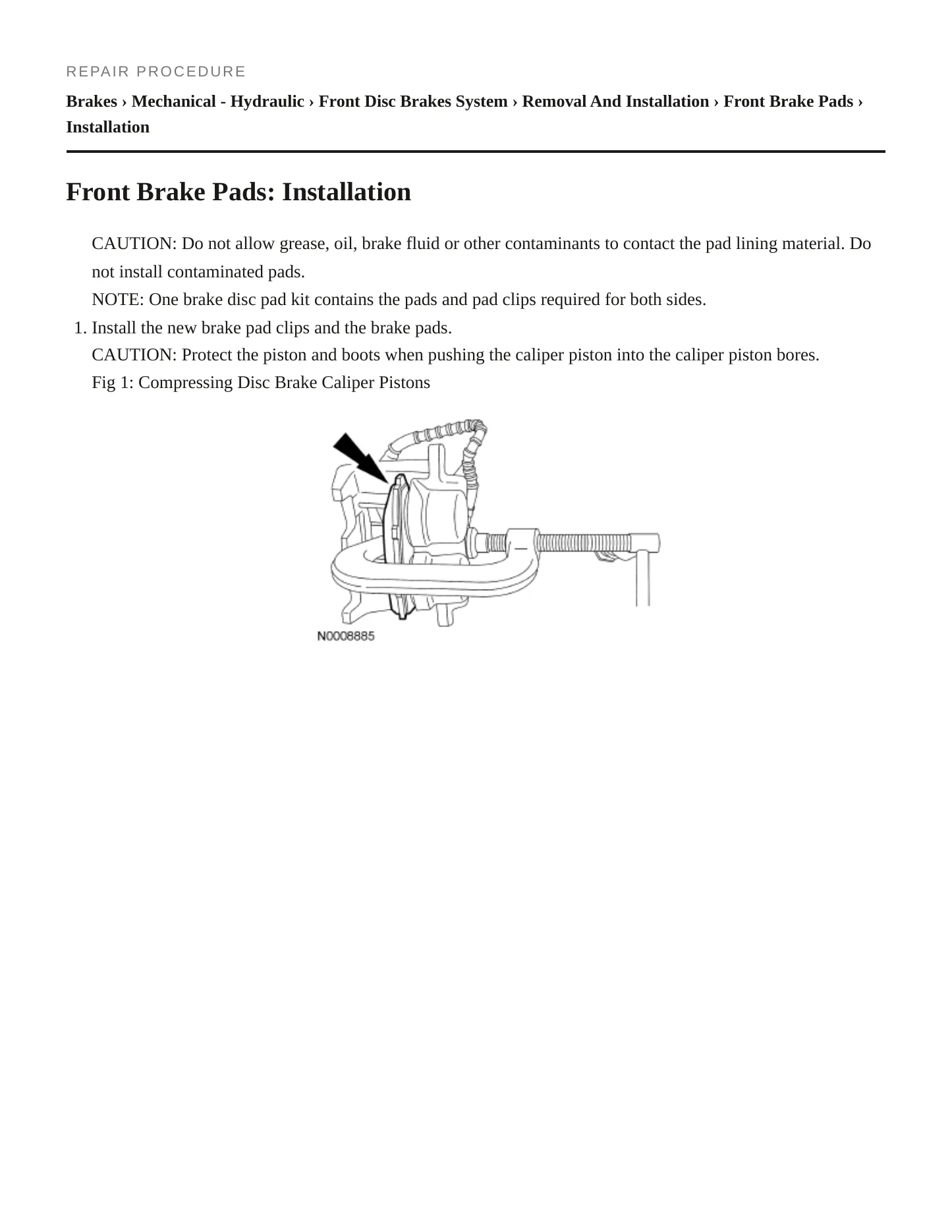 2006 Mercury Mountaineer service manual page 5