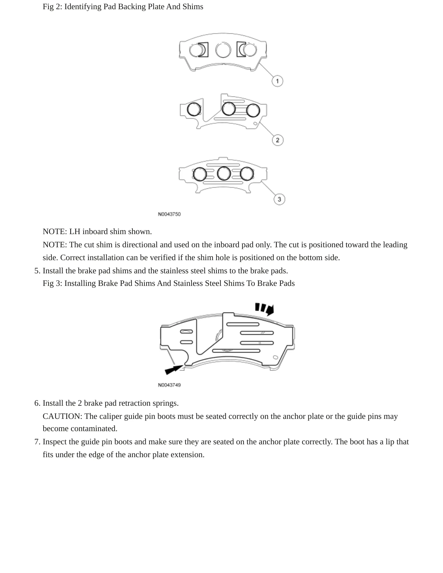 2007 Mercury Milan service manual page 6