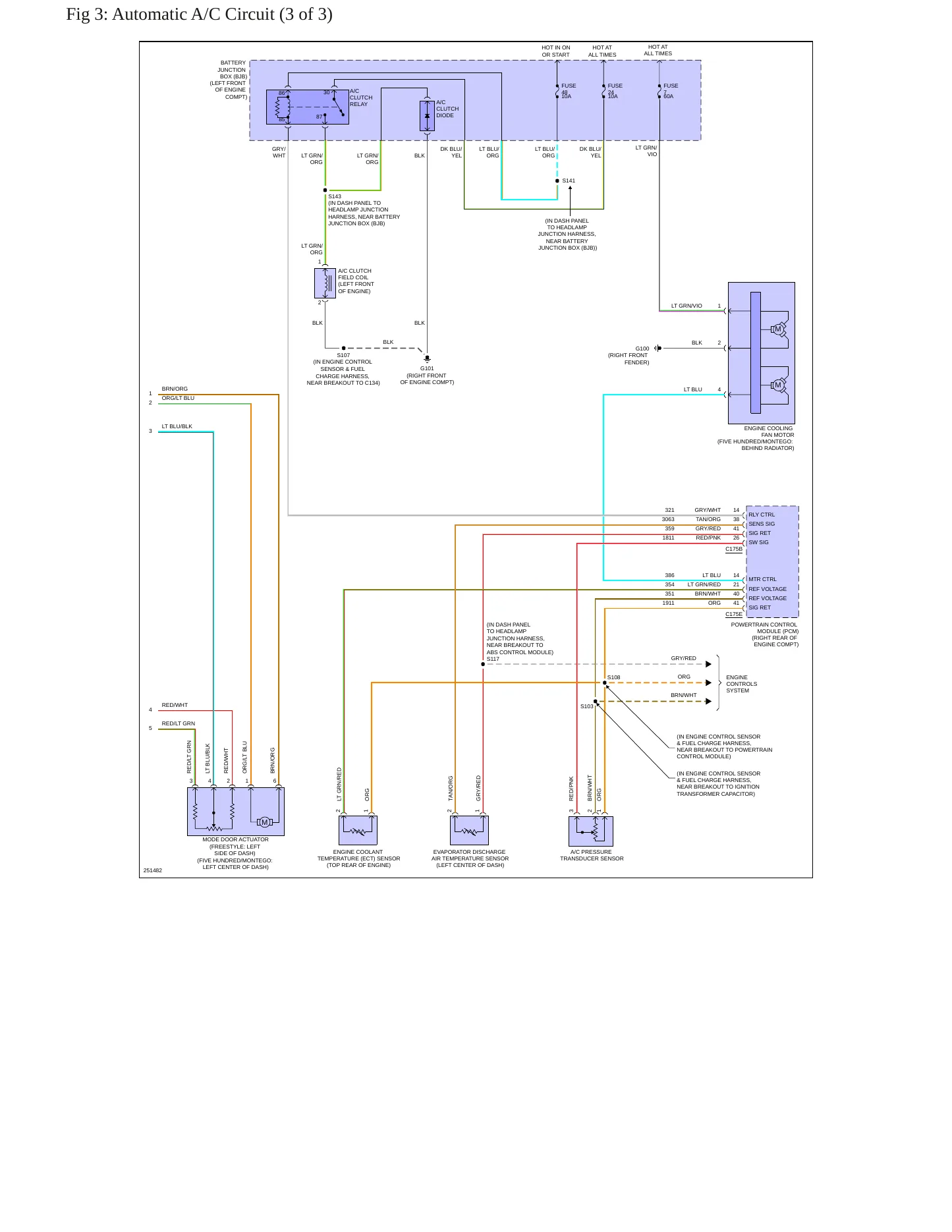 2007 Mercury Montego Service and Repair Manual preview page 8