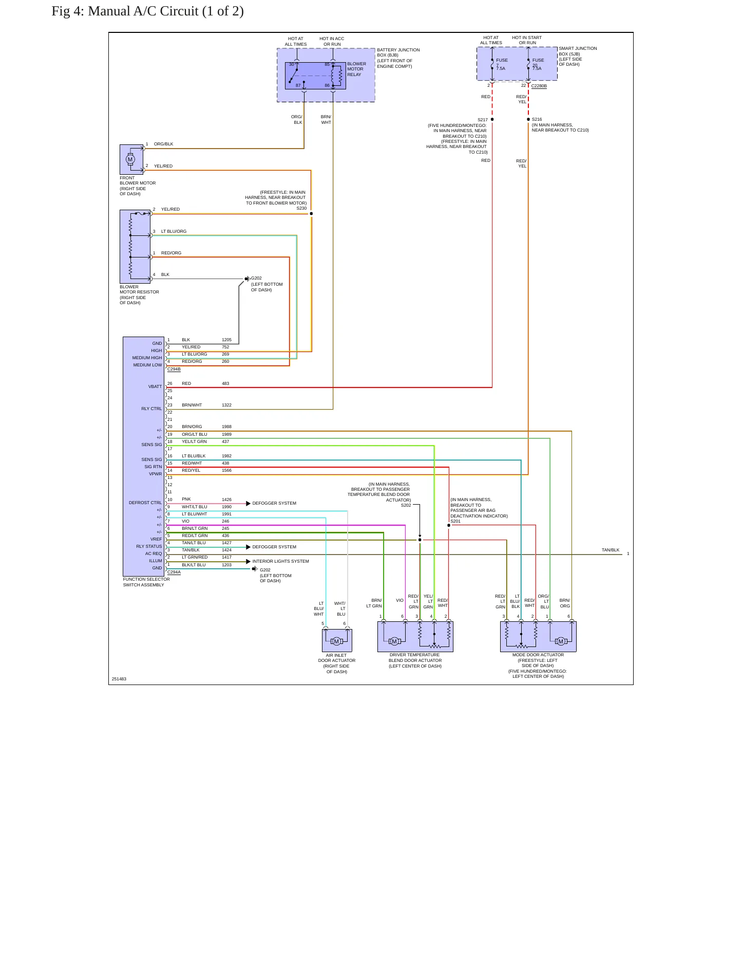 2007 Mercury Montego Service and Repair Manual preview page 9