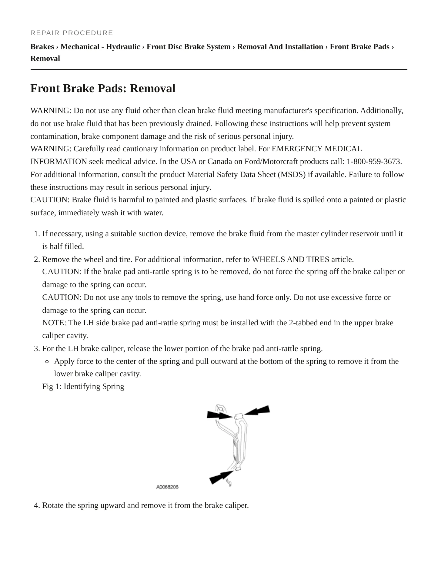 2008 Mercury Mariner service manual page 4