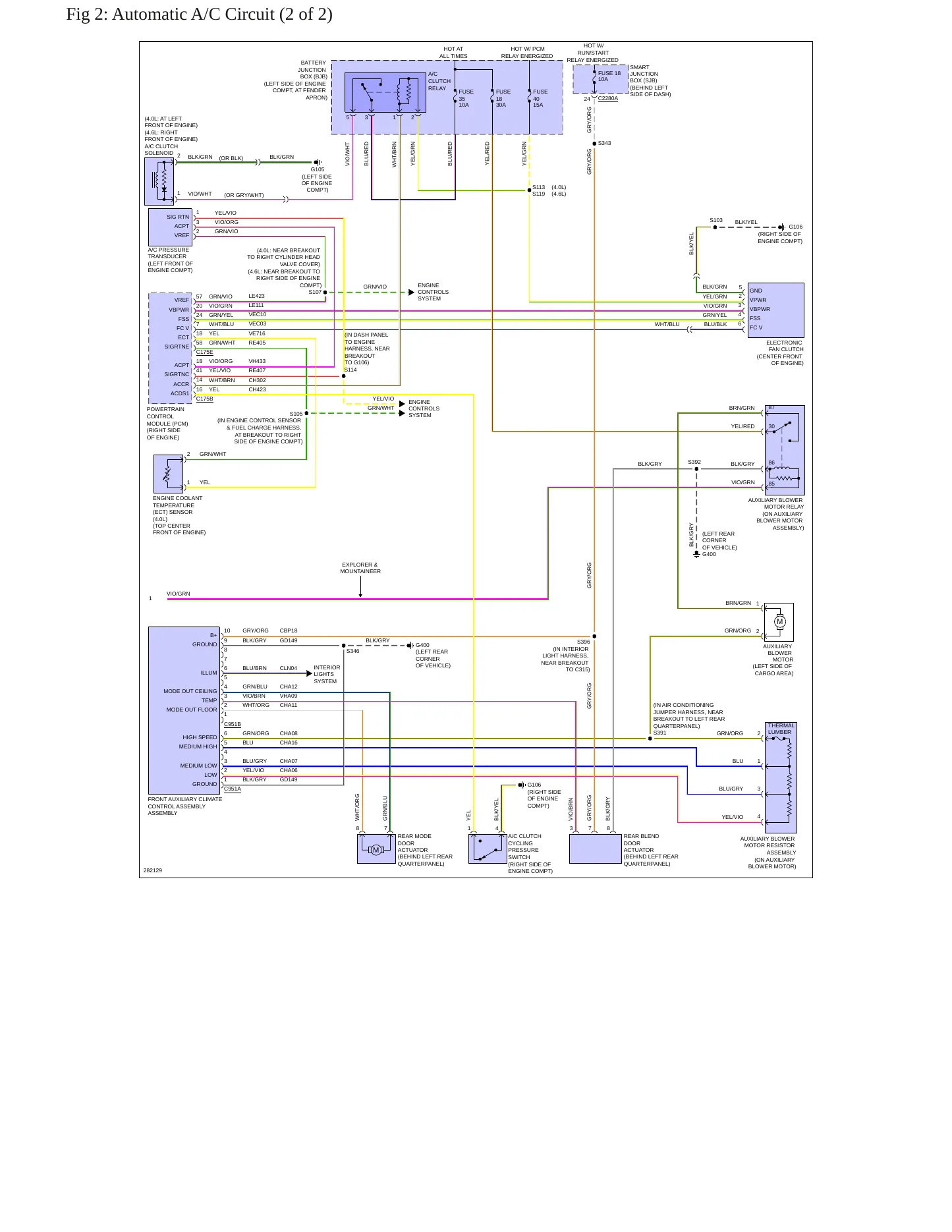 2008 Mercury Mountaineer Service and Repair Manual preview page 7